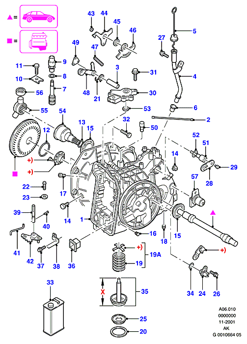 FORD 1805856 - Oil - Automatic Transmission, ESP-M2C166-H, 1.0 L parts5.com