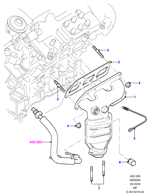 FORD 3 559 458 - Lambda Sensor parts5.com