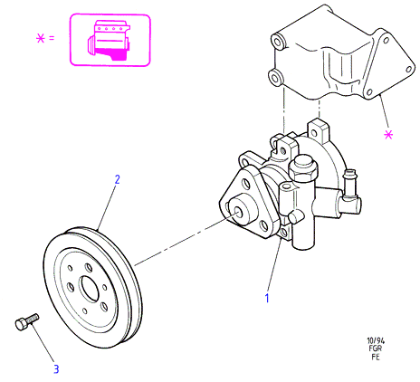 FIAT 7310606 - Courroie trapézoïdale à nervures parts5.com