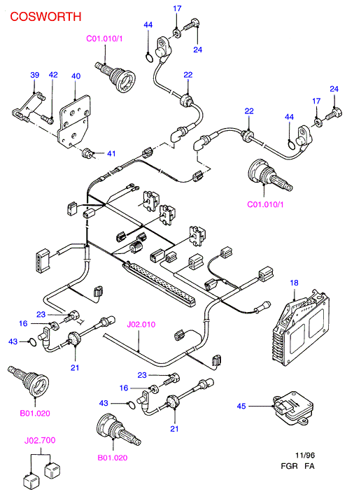 FORD 6081249 - Curea transmisie cu caneluri parts5.com