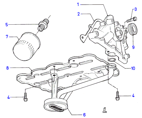 FORD 1 883 037 - Filtr oleju parts5.com