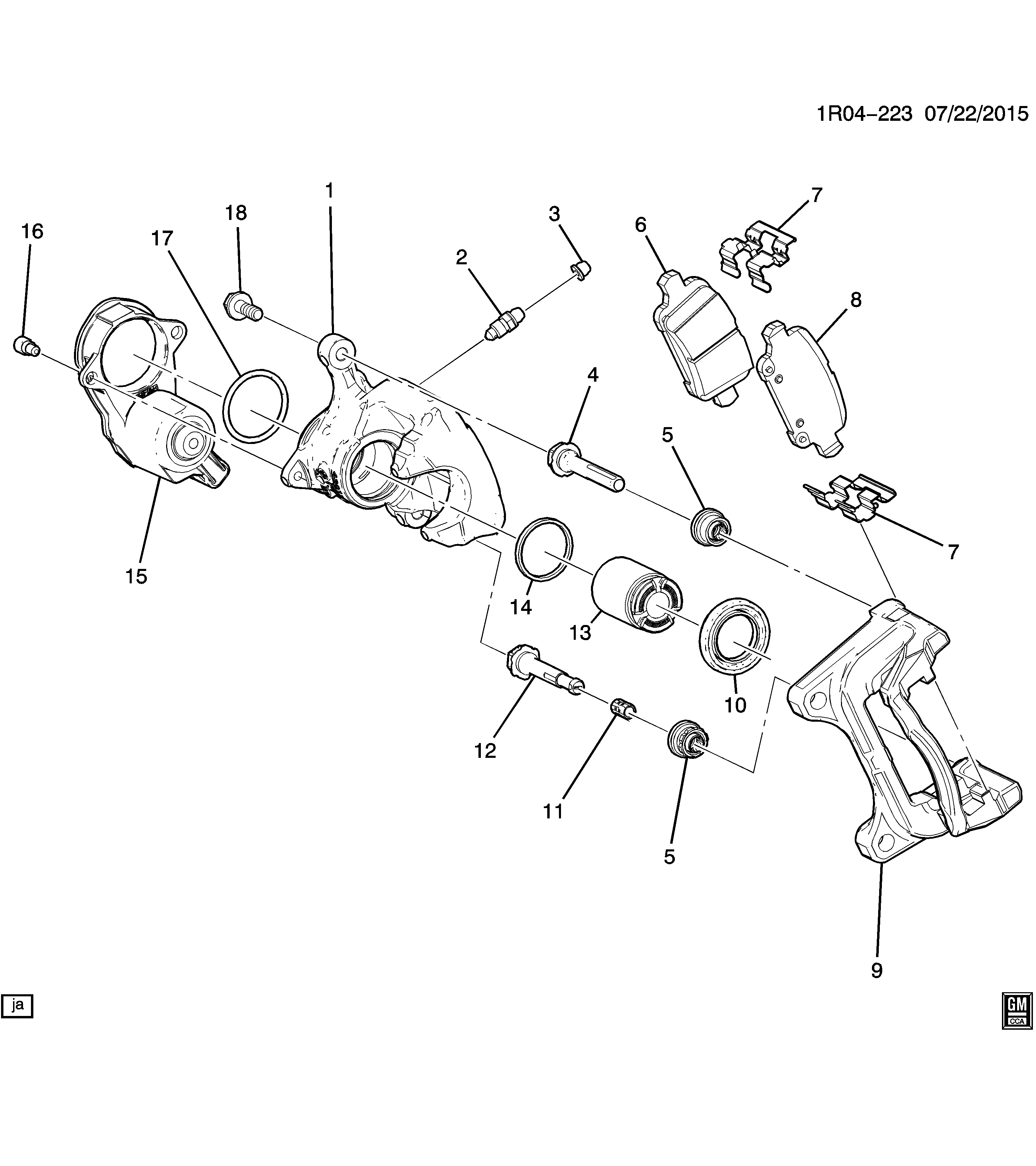 Opel 39021615 - Brake Pad Set, disc brake parts5.com