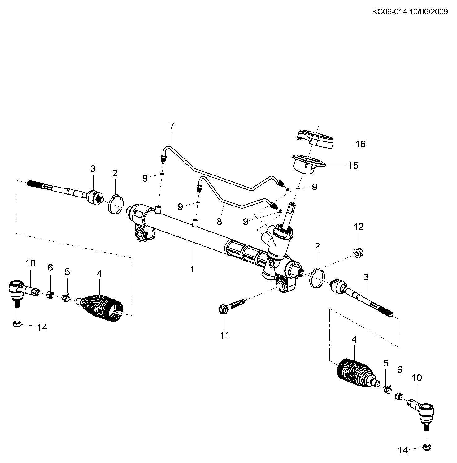 Chevrolet 95967277 - Aksialni zgib, jarmski drog parts5.com