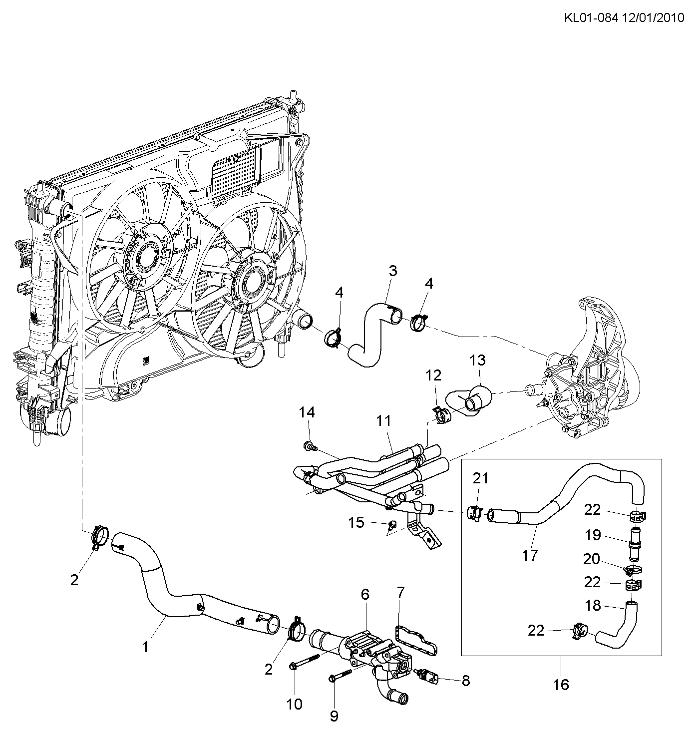 Opel 96 868 950 - Sensor, coolant temperature parts5.com