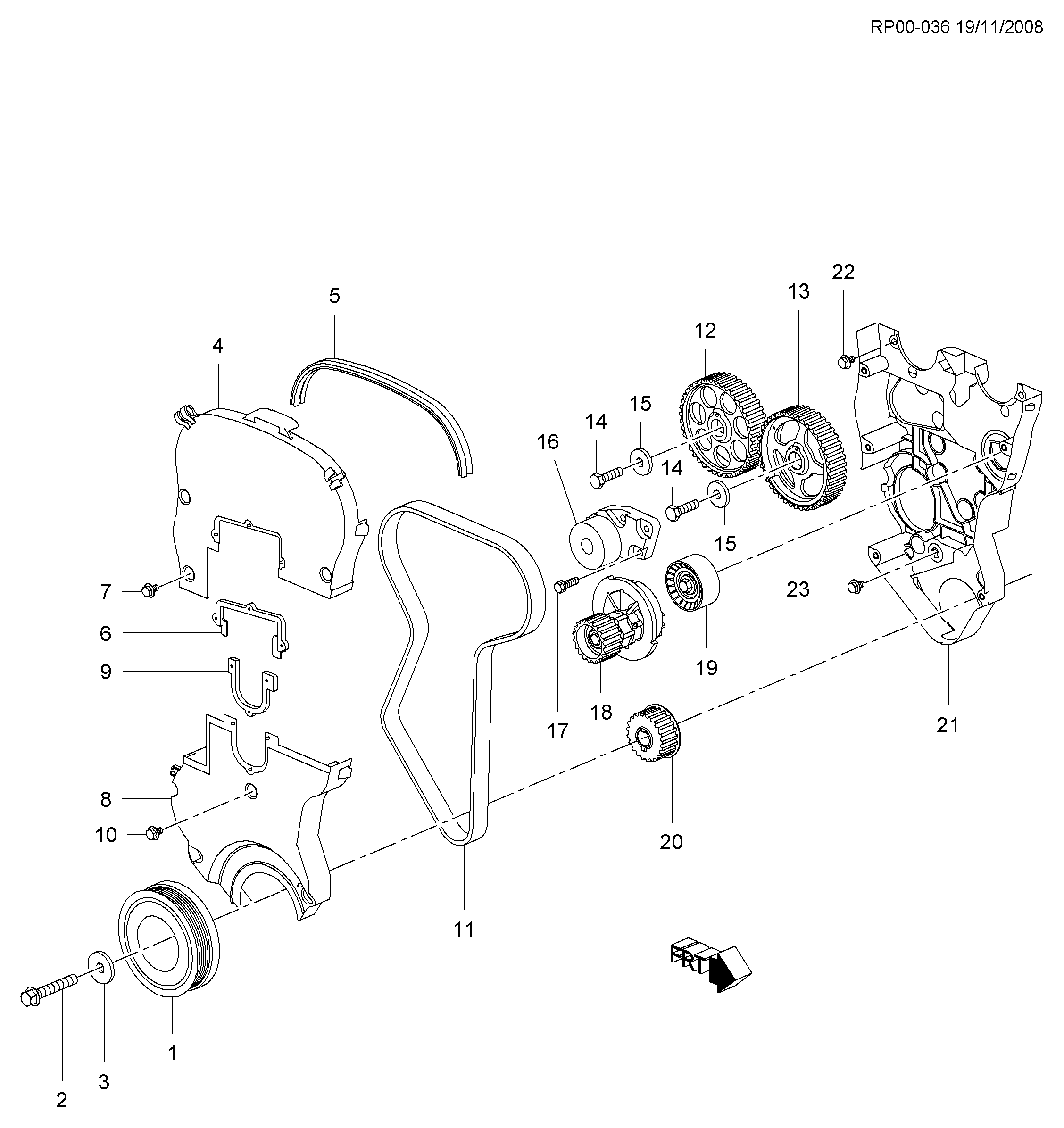 DAEWOO 96930074 - Αντλία νερού parts5.com