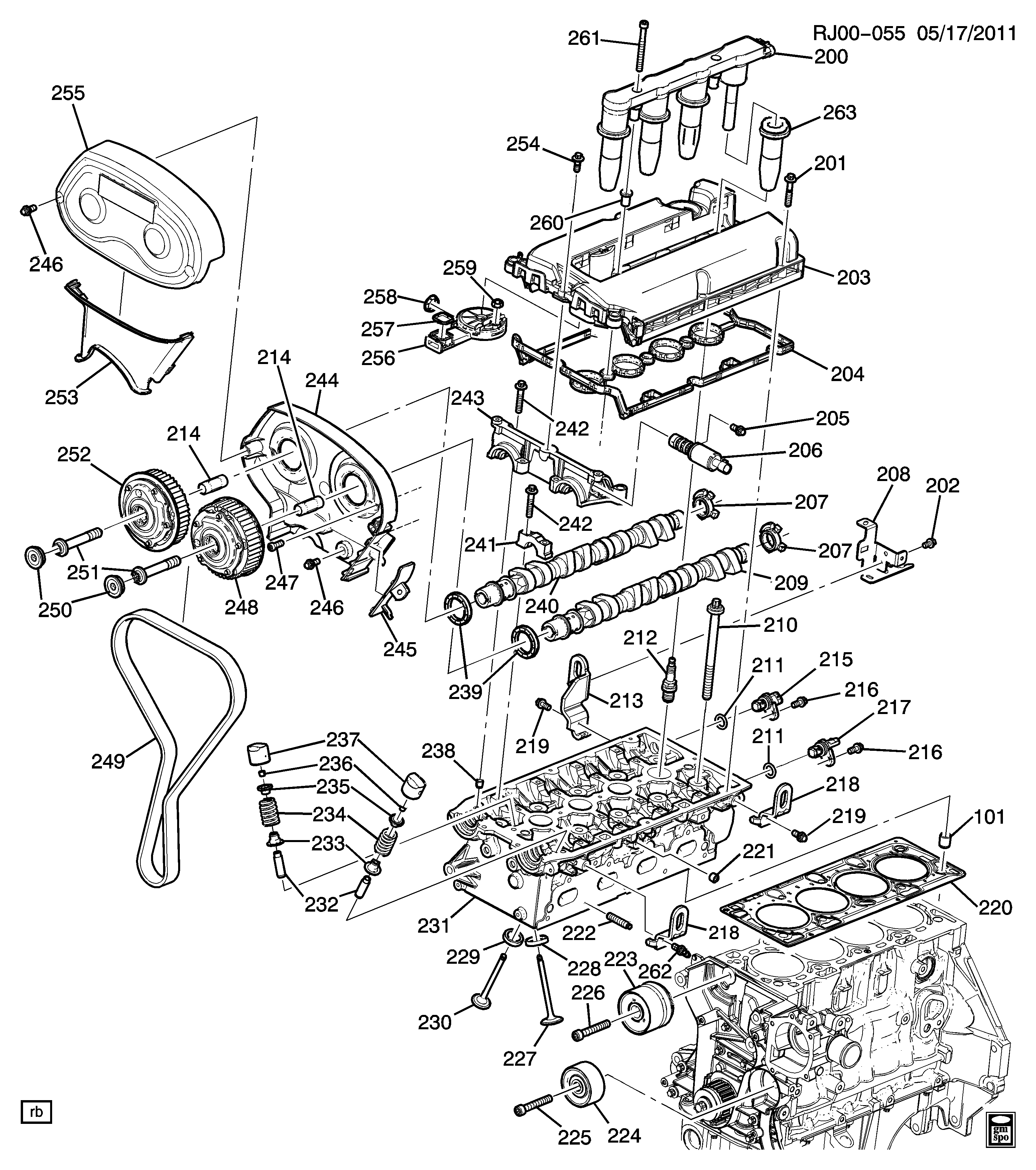 Opel 25193473 - Świeca zapłonowa parts5.com