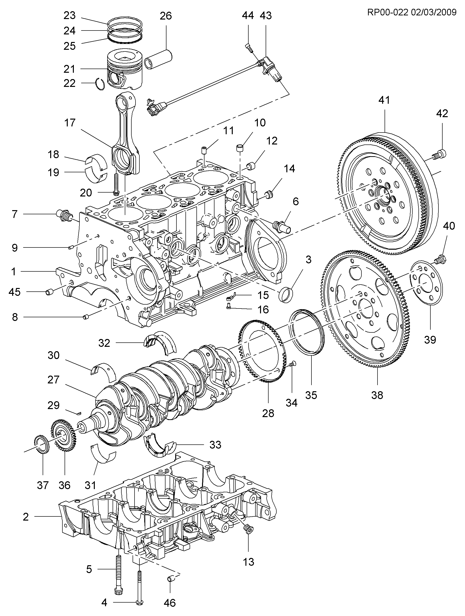 Mitsubishi 96440222 - Simering, arbore cotit parts5.com