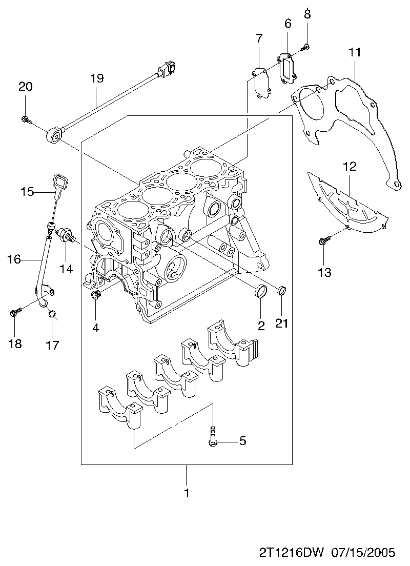 DAEWOO 96408134 - Датчик, налягане на маслото parts5.com