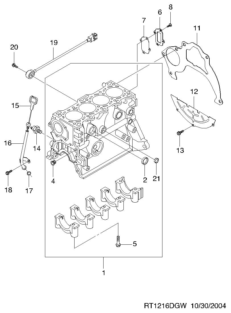 DAEWOO 94580327 - Sender Unit, oil pressure parts5.com