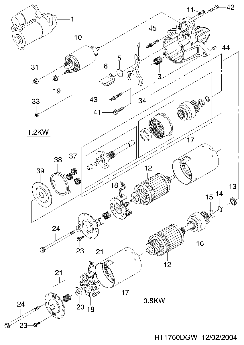 Chevrolet 96 843 578 - Μίζα parts5.com