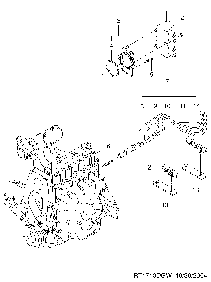 Chevrolet 94 837 756 - Bujii parts5.com