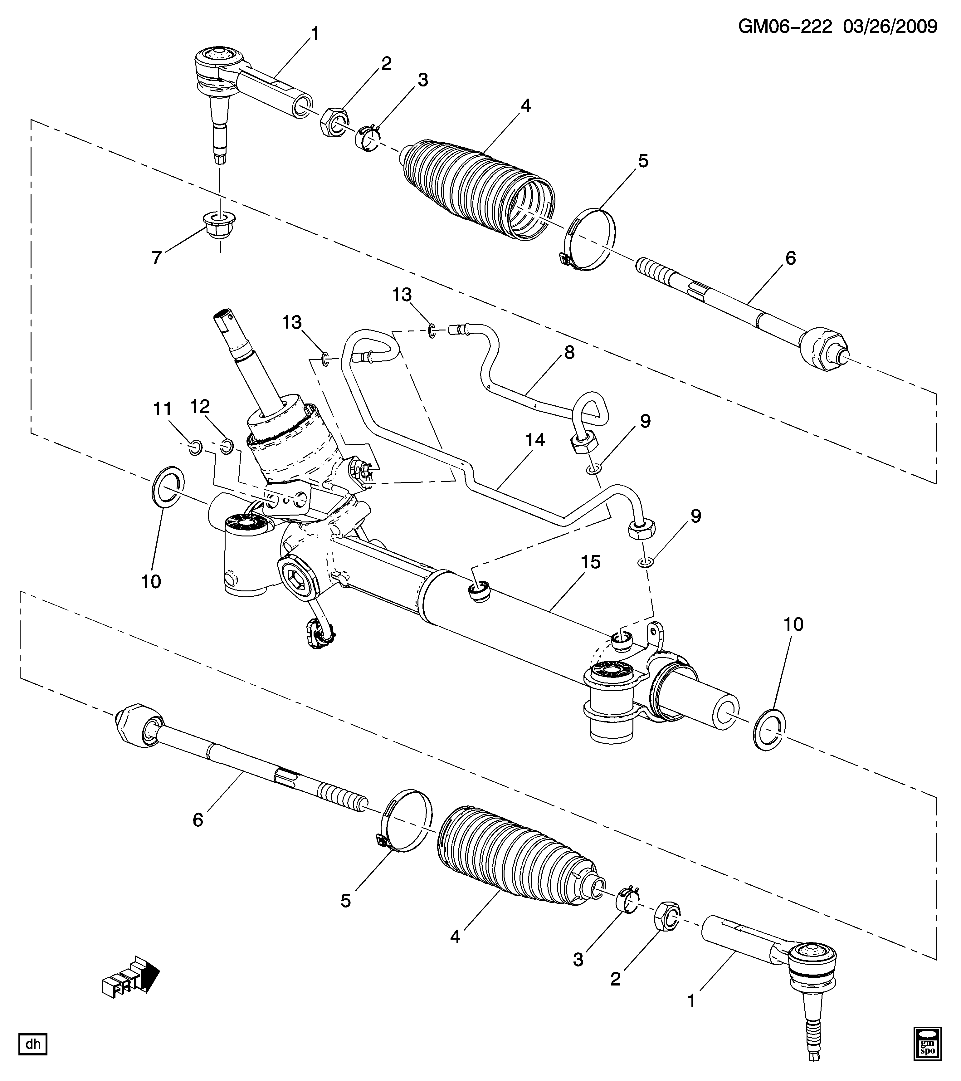 Vauxhall 13271996 - Aksijalni zglob, poprečna spona parts5.com