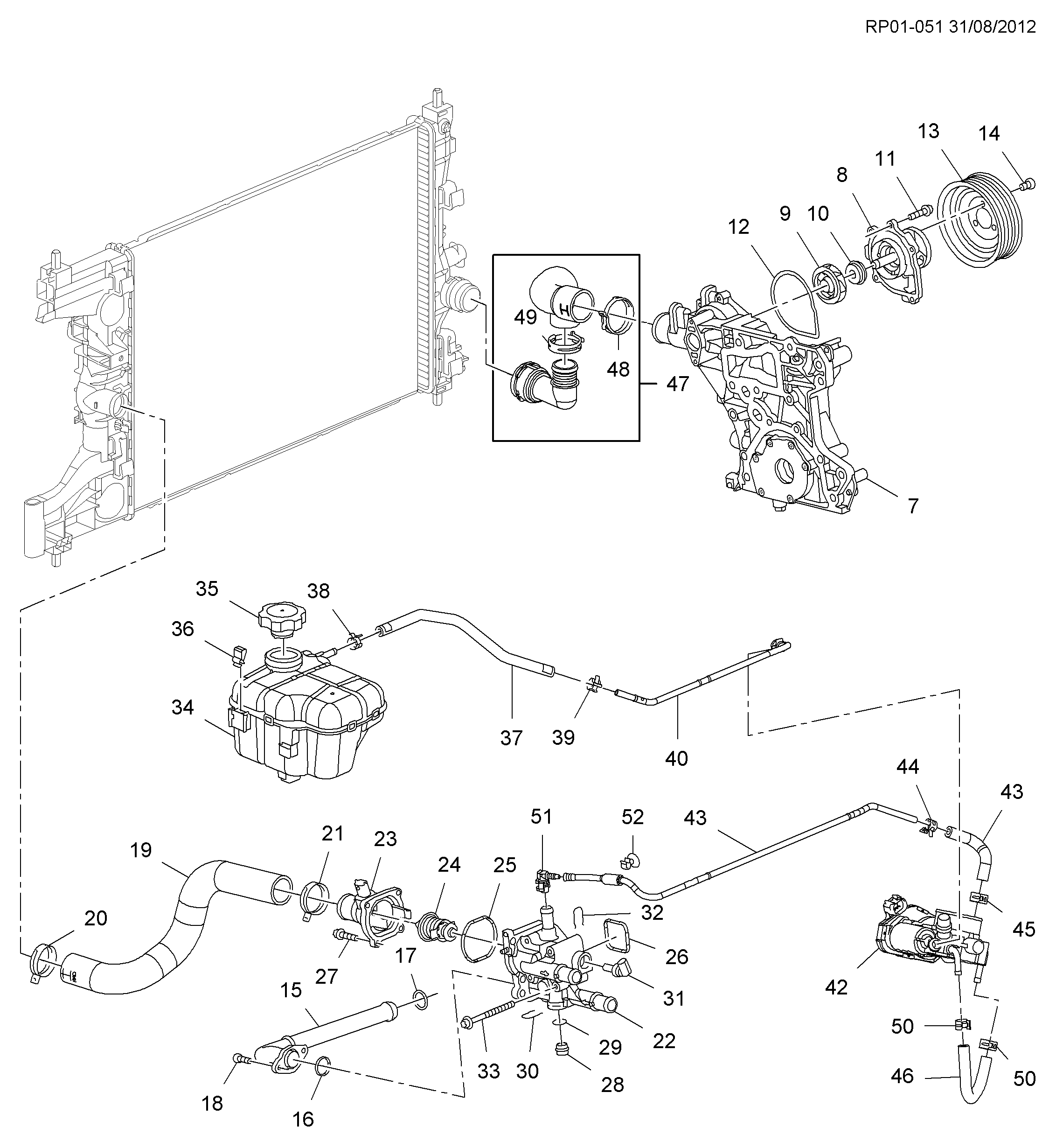 FIAT 55 591 401 - Sensor, coolant temperature parts5.com