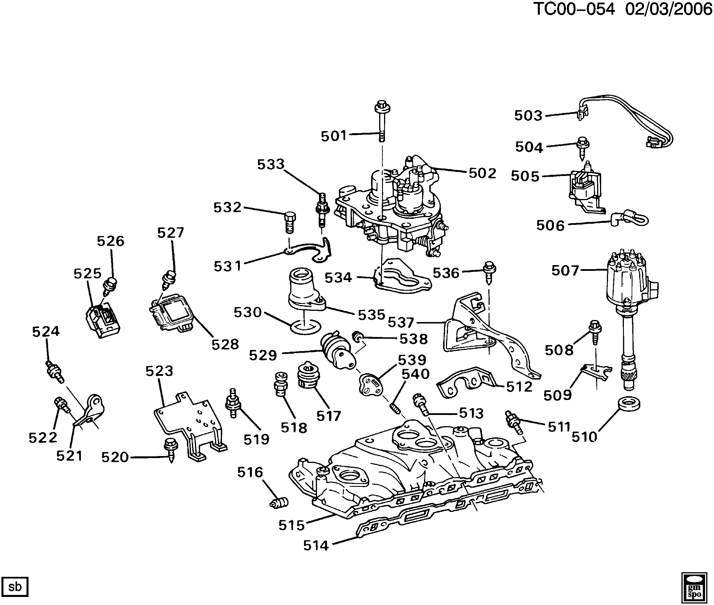 Chevrolet 12569240 - Sensor, Ladedruck parts5.com