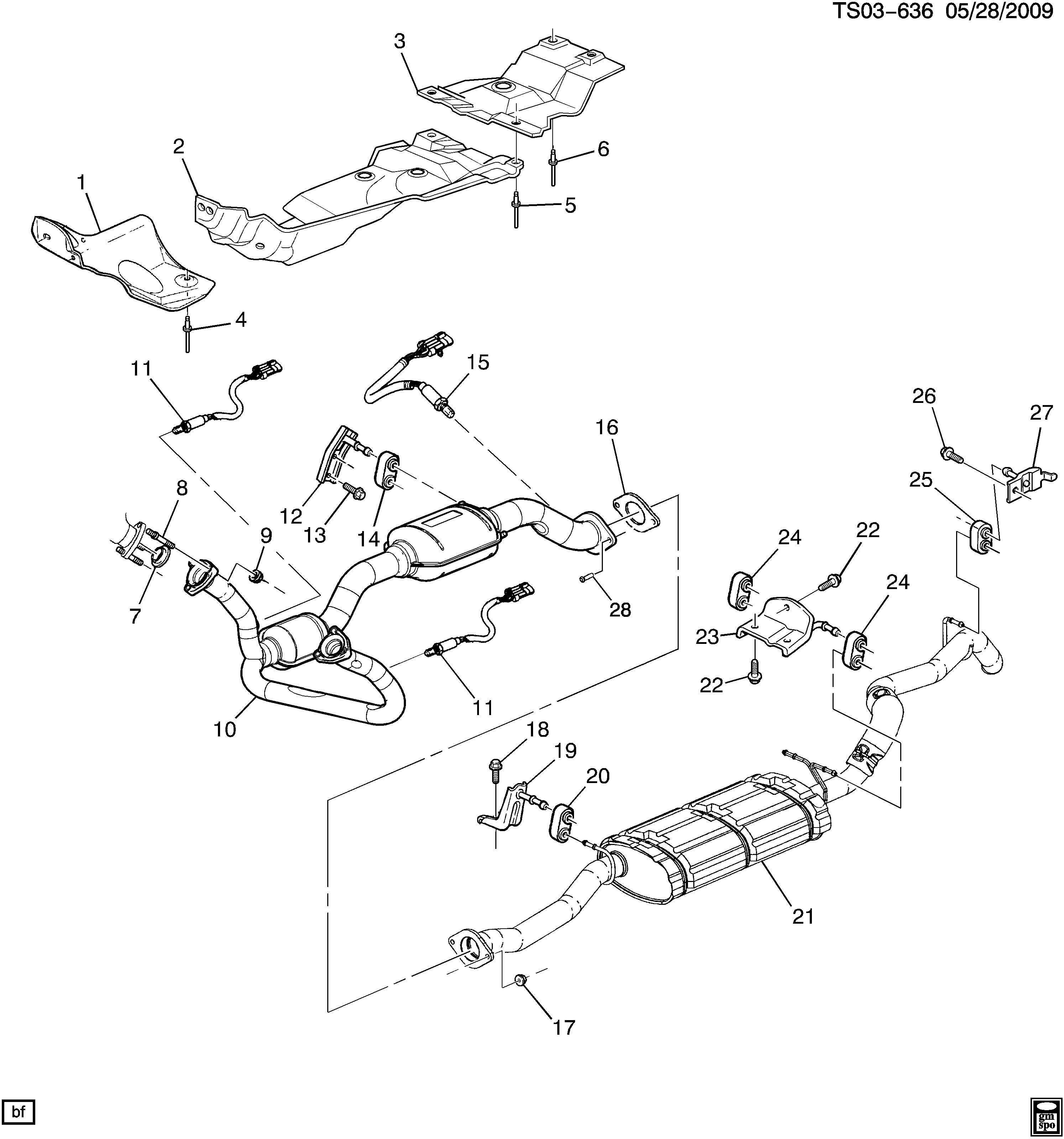 GMC 12567254 - Lamda-sonda parts5.com