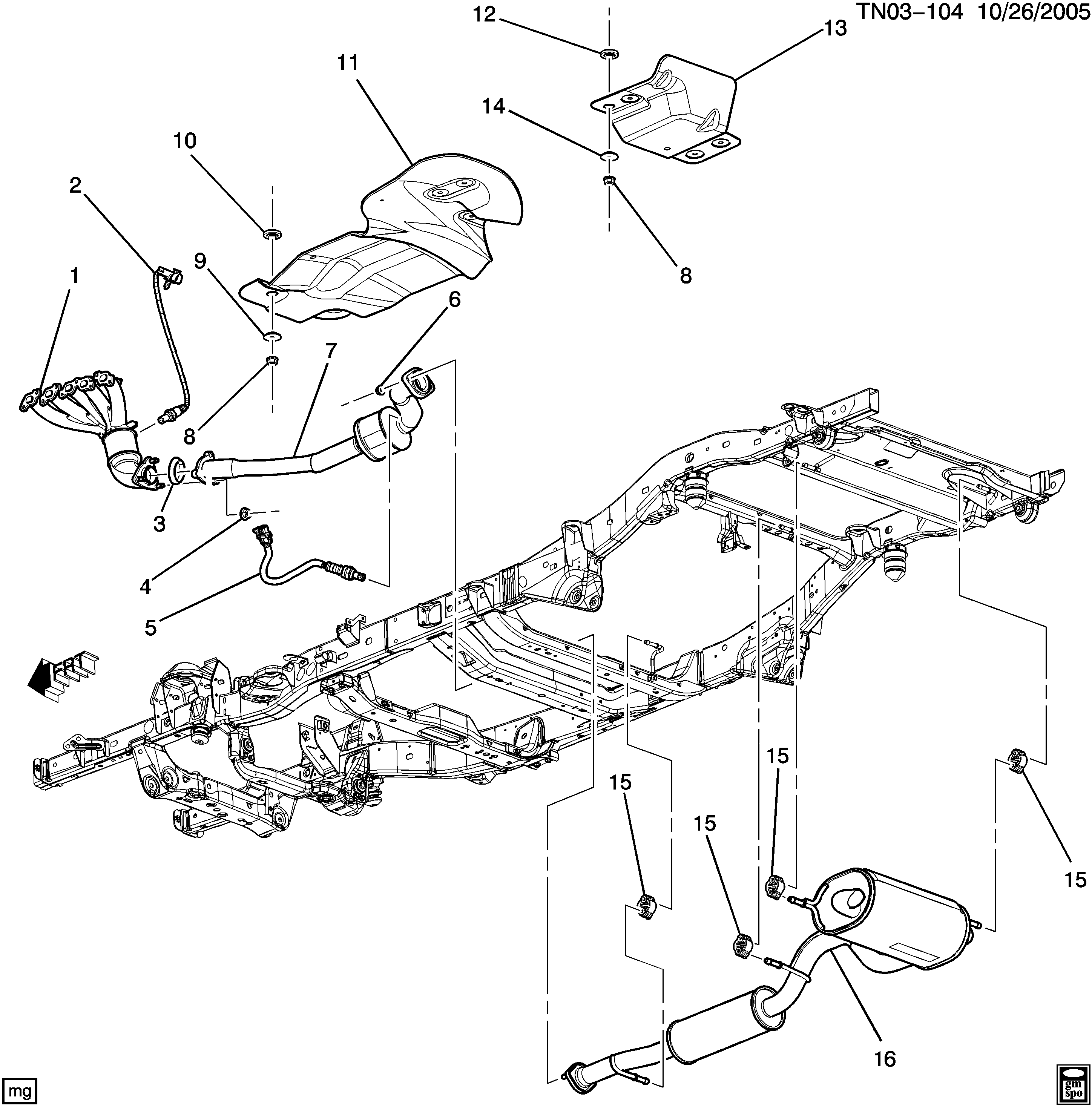 GMC 12596740 - Lamda-sonda parts5.com