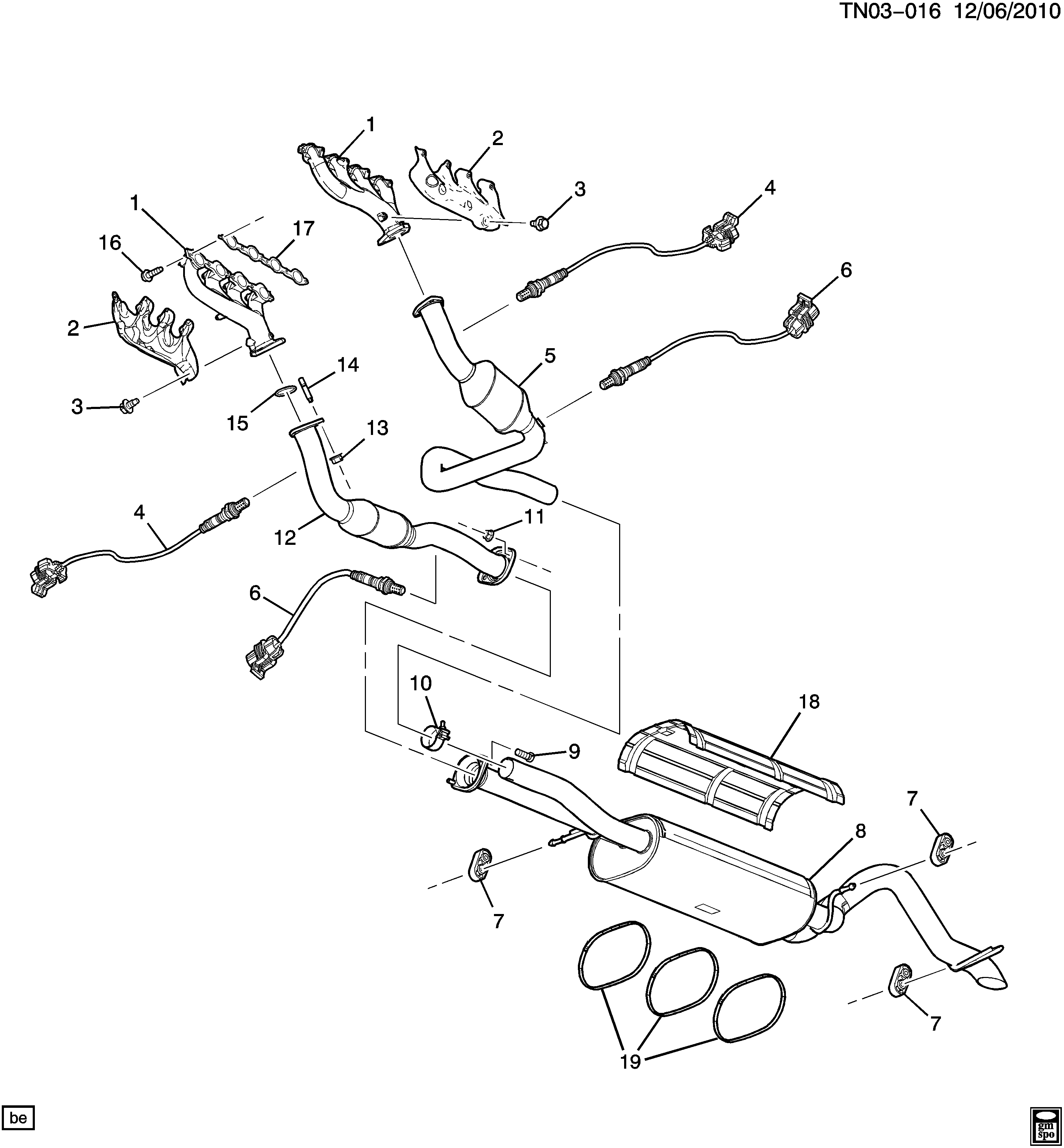 Chevrolet 12572705 - Lambda sensörü parts5.com