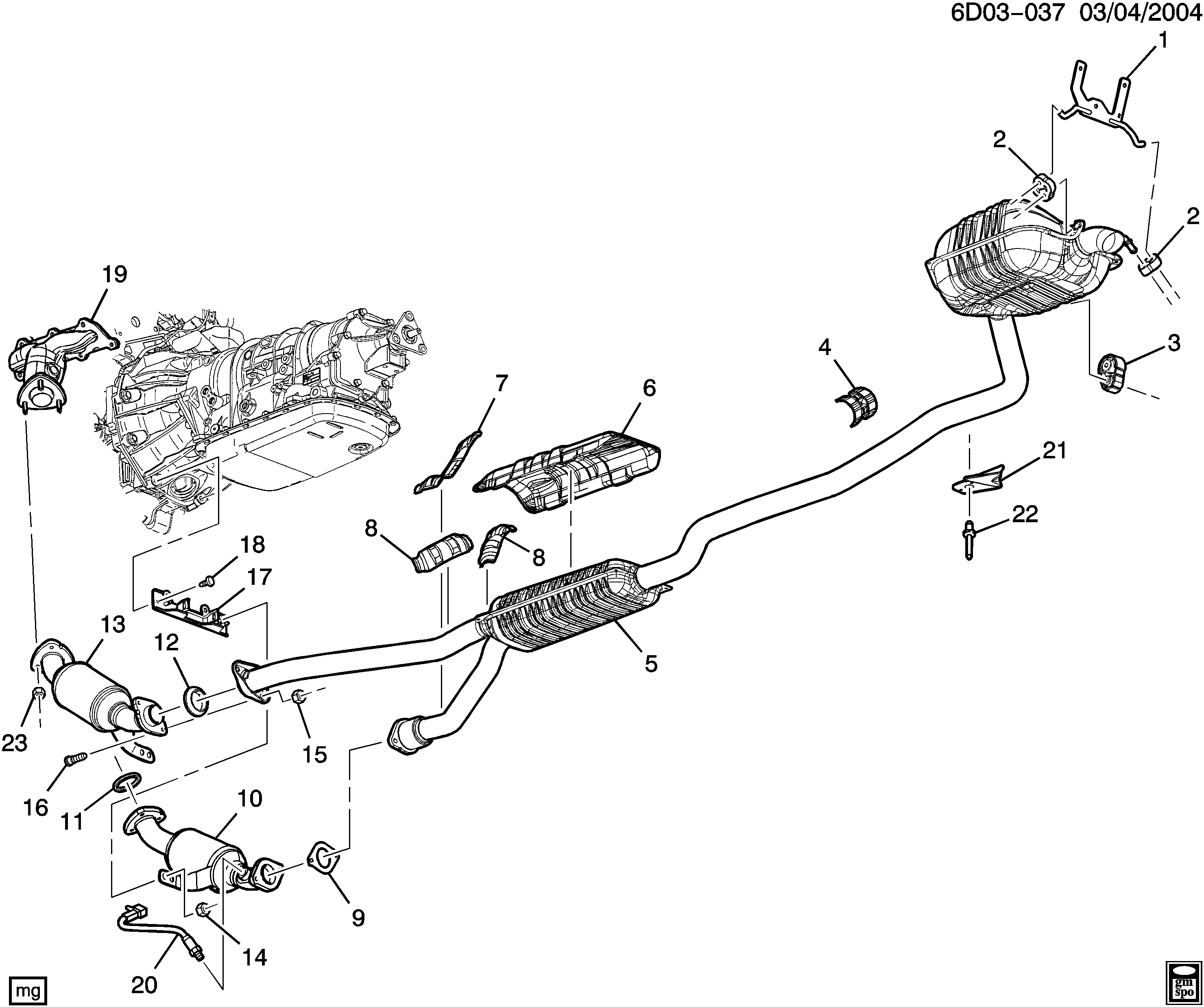 GMC 24402860 - Αισθητήρας λάμδα parts5.com