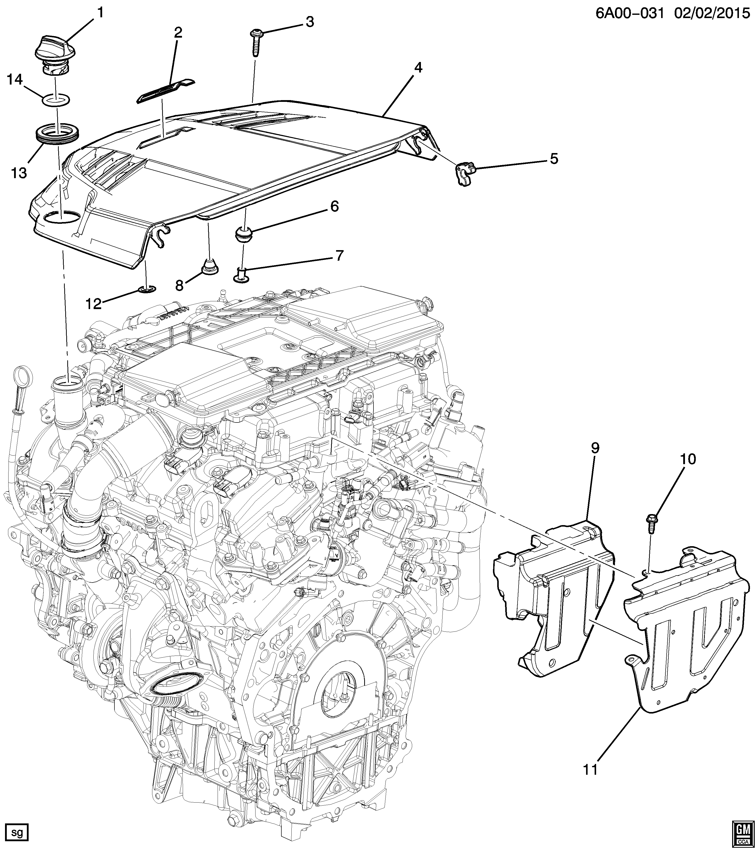 Saturn 12593348 - Tesnilo, zapiralo cevnega prikljucka za polnenje olja parts5.com