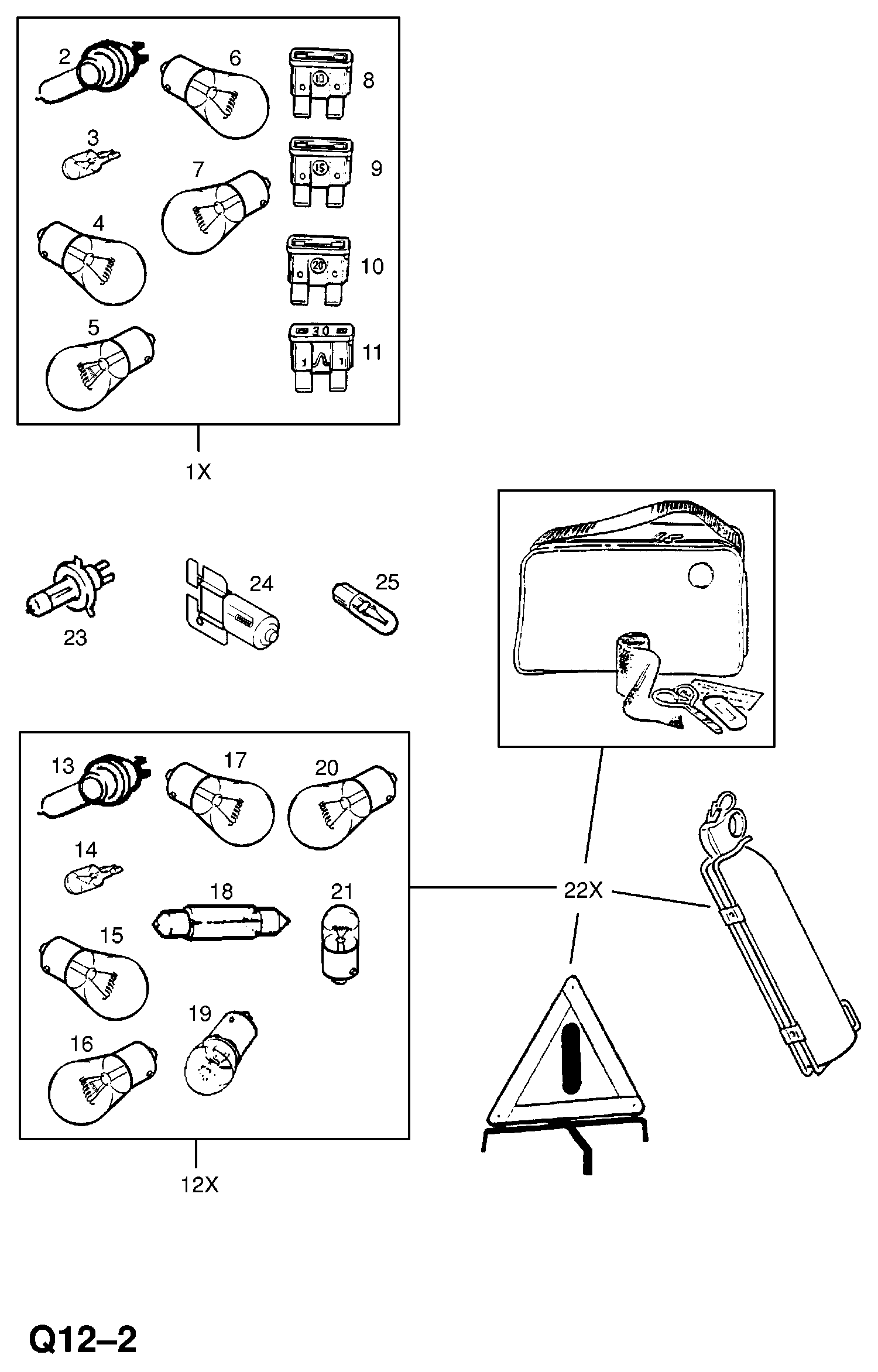 Opel 2098 928 - Λυχνία, φώτα πορείας ημέρας parts5.com