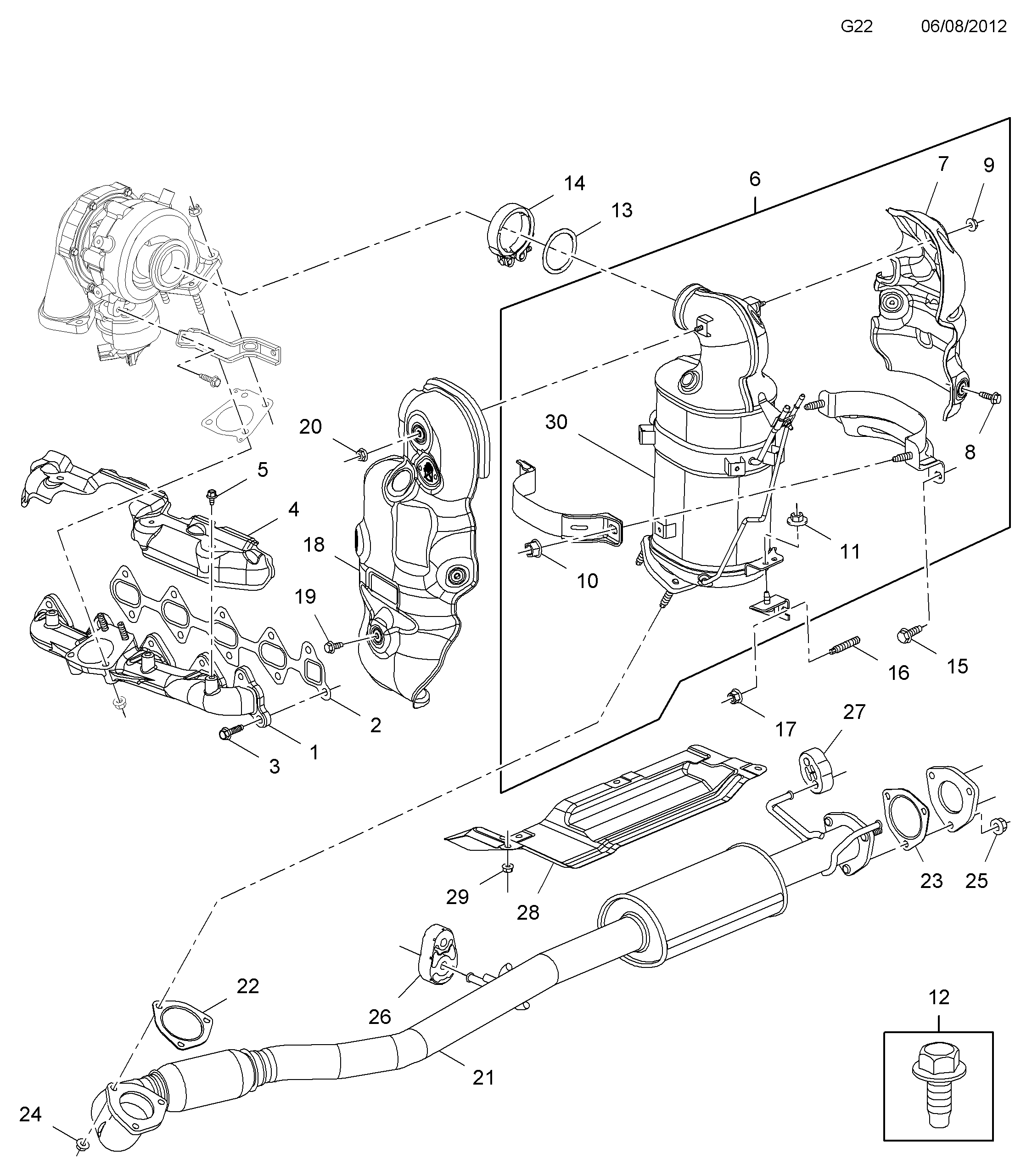 Opel 4805896 - Cevne spojke, izpusna naprava parts5.com