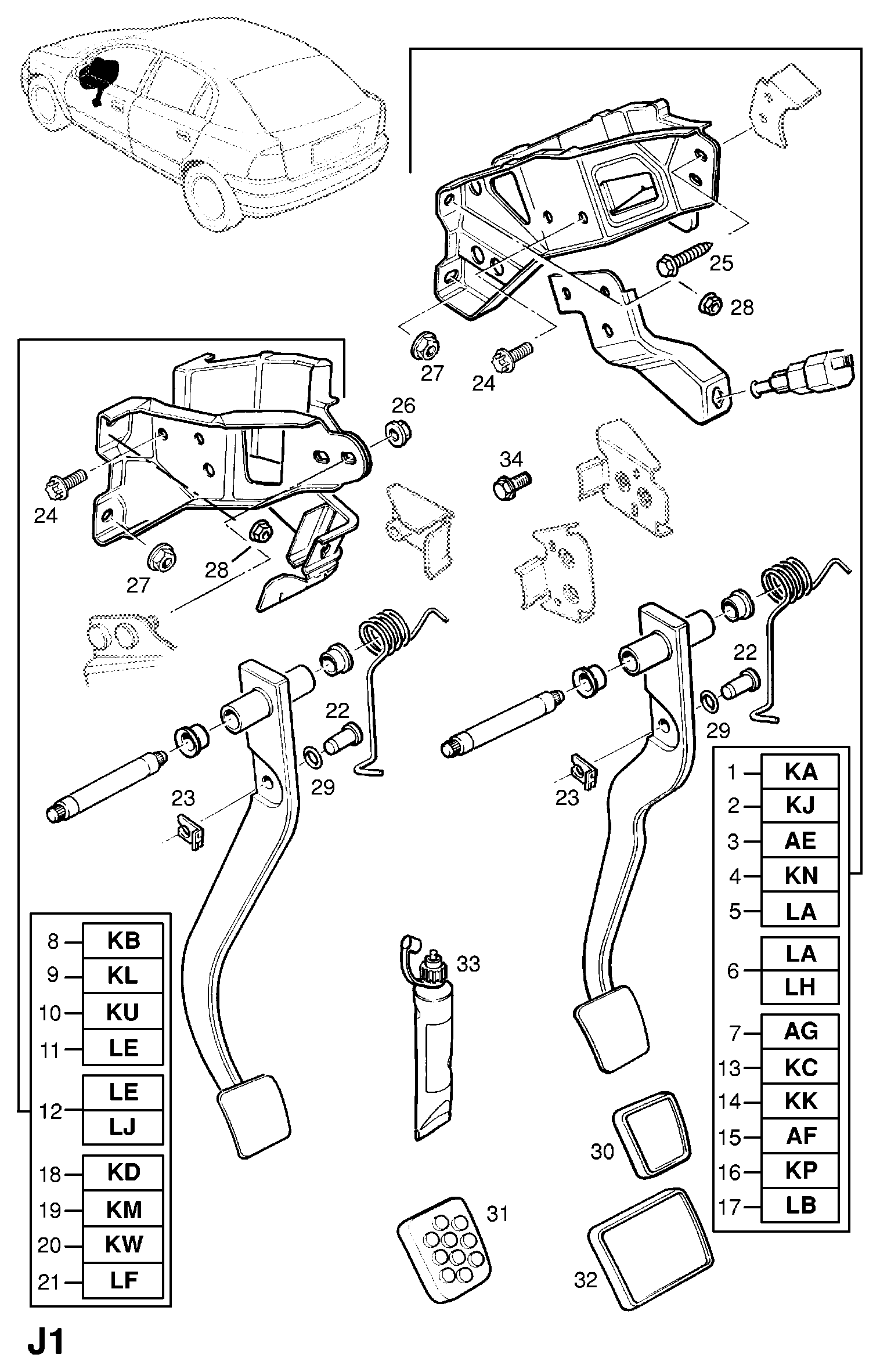 Vauxhall 2319533 - Top Strut Mounting parts5.com