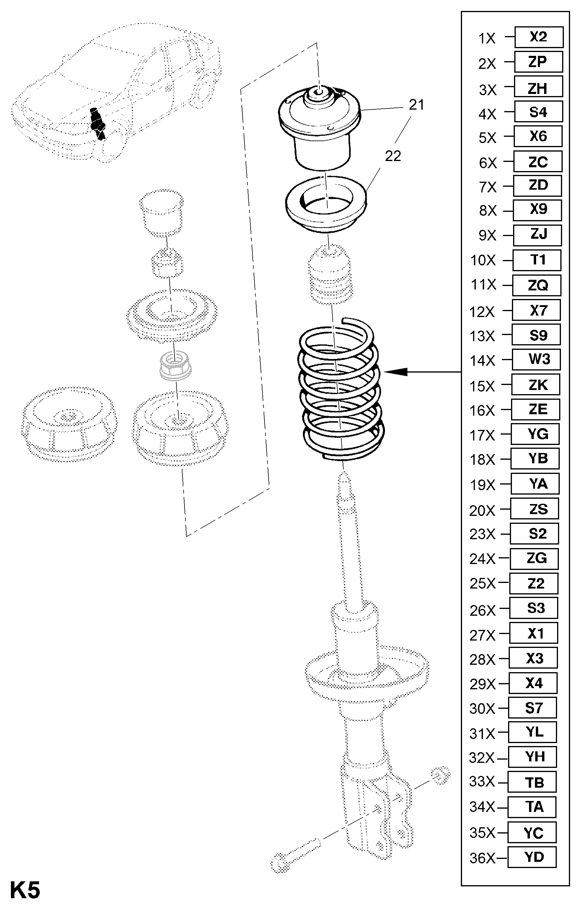 Opel 312 094 - Arc spiral parts5.com