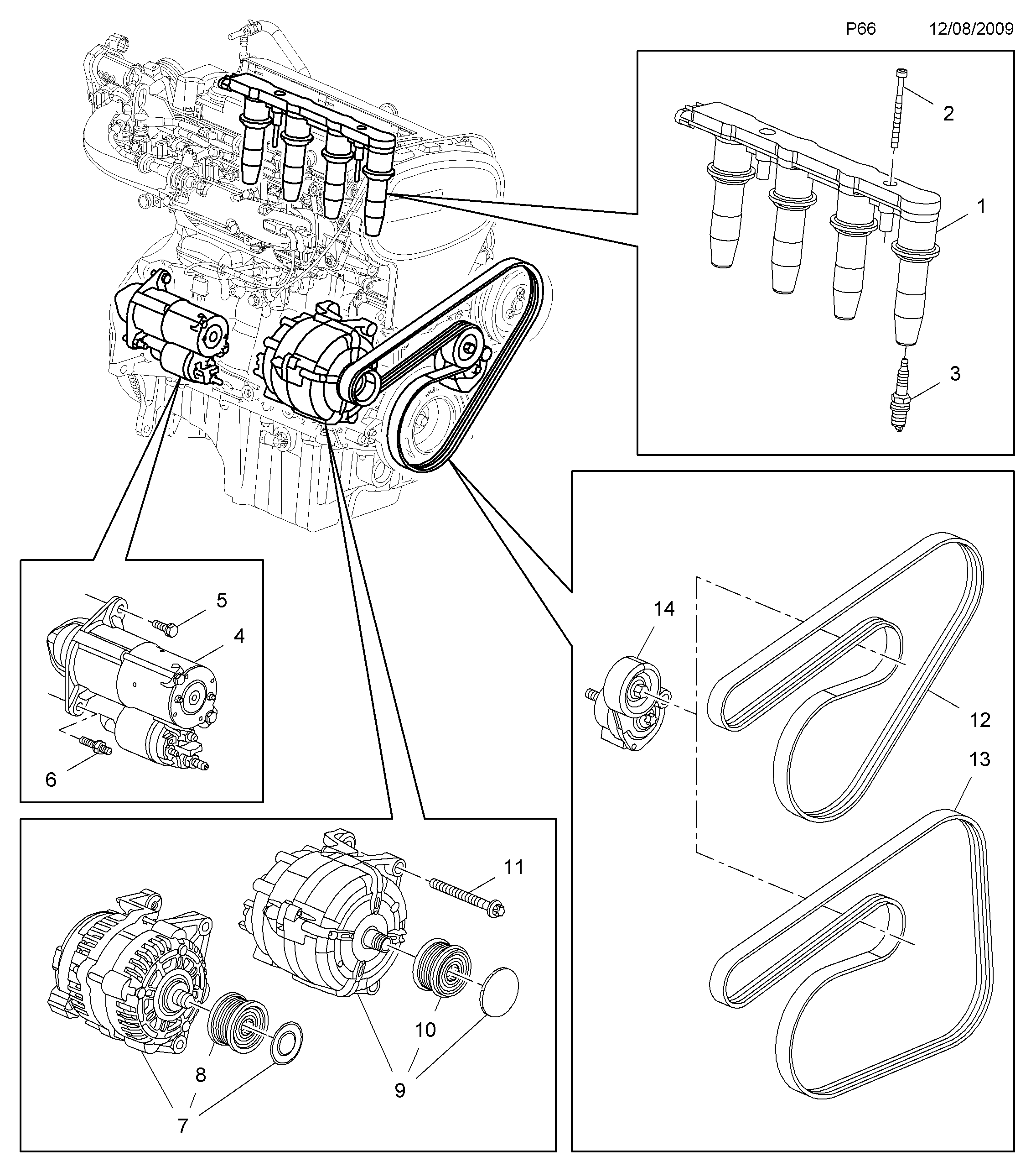 Chevrolet 12 14 528 - Μπουζί parts5.com