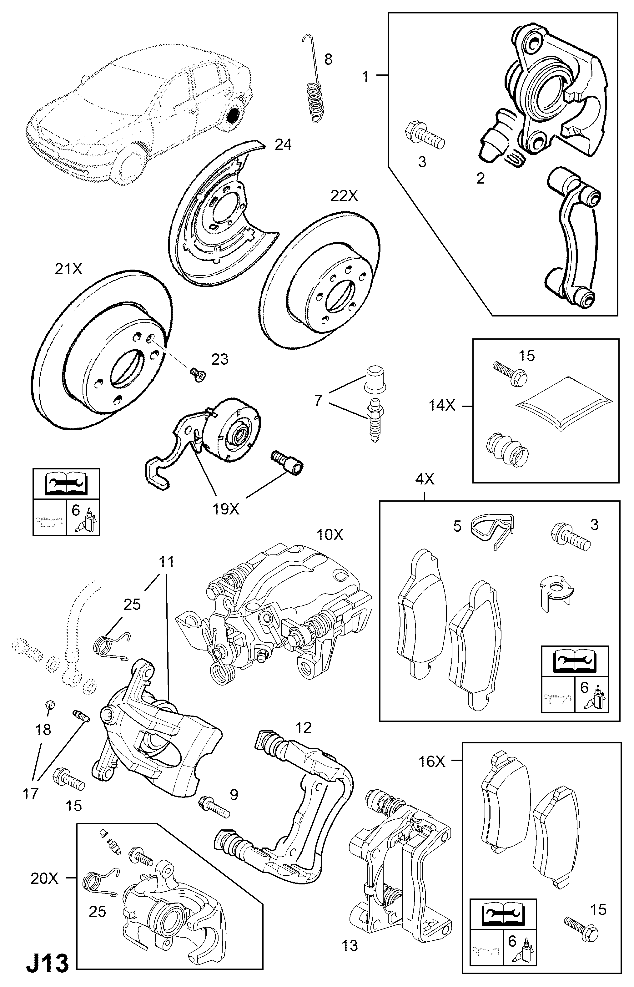 Opel 546602 - Στήριγμα, δαγκάνα φρένου parts5.com