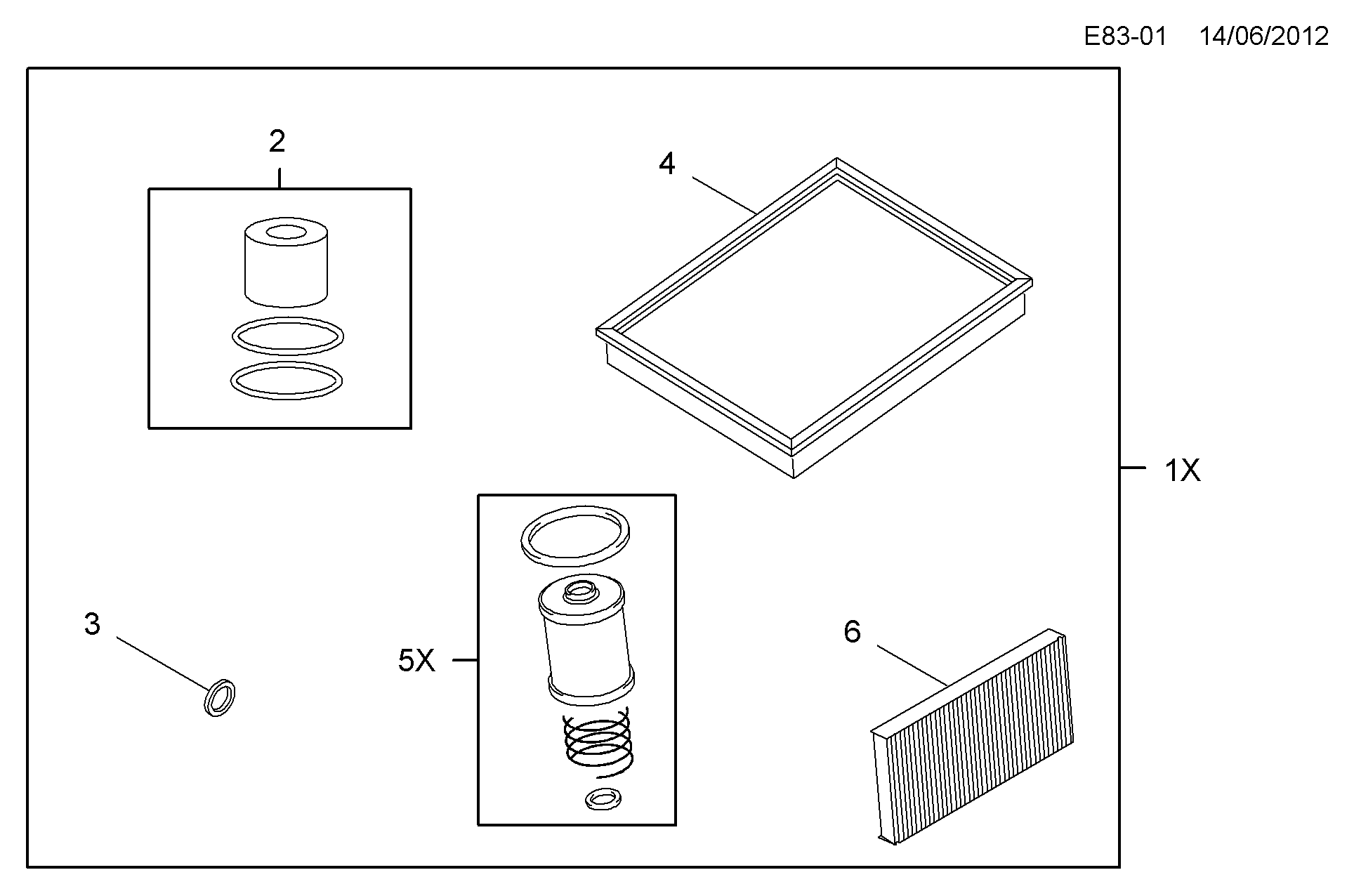 Opel 818012 - Filtru combustibil parts5.com