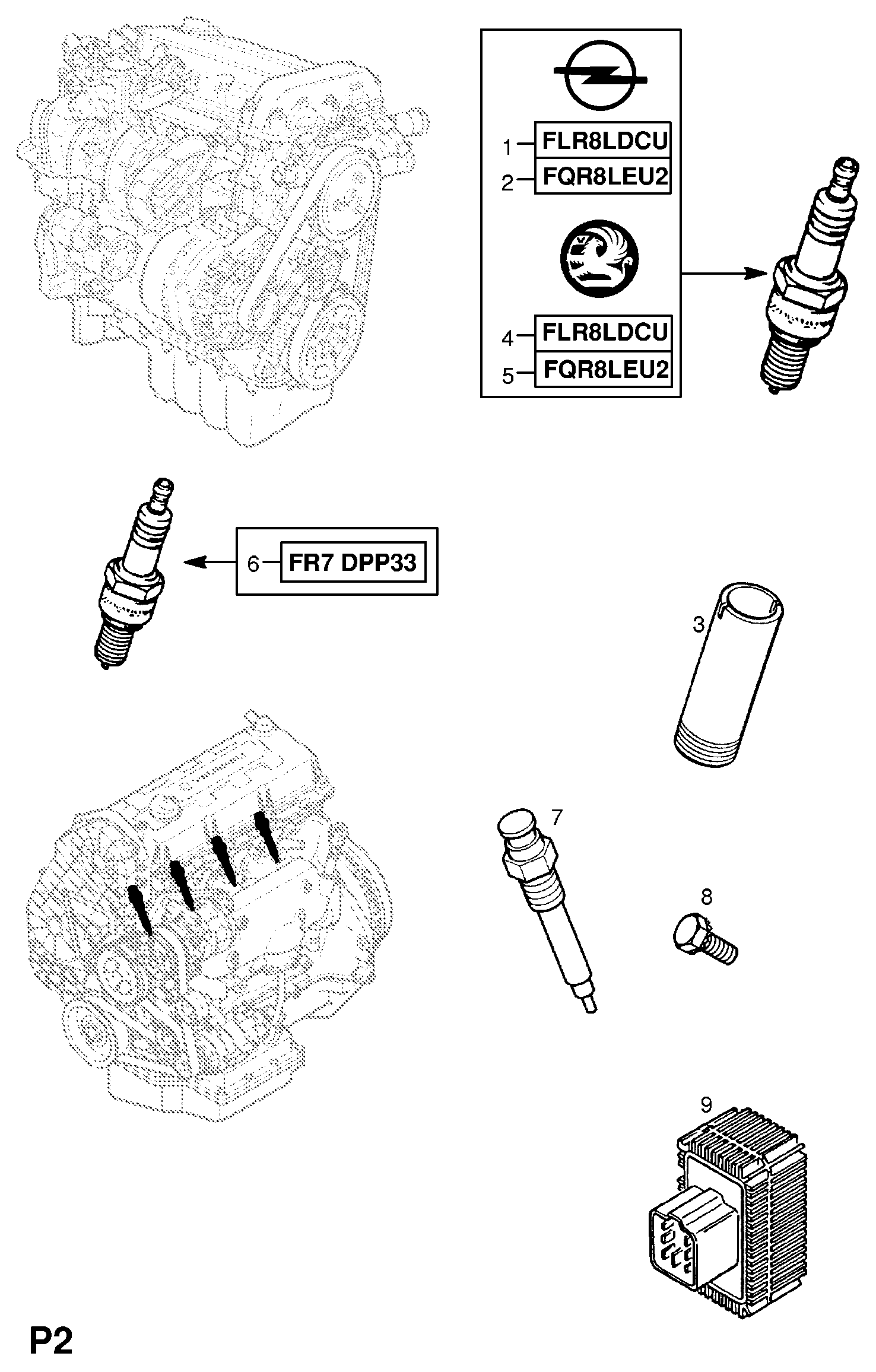 FORD 1214032 - Προθερμαντήρας parts5.com