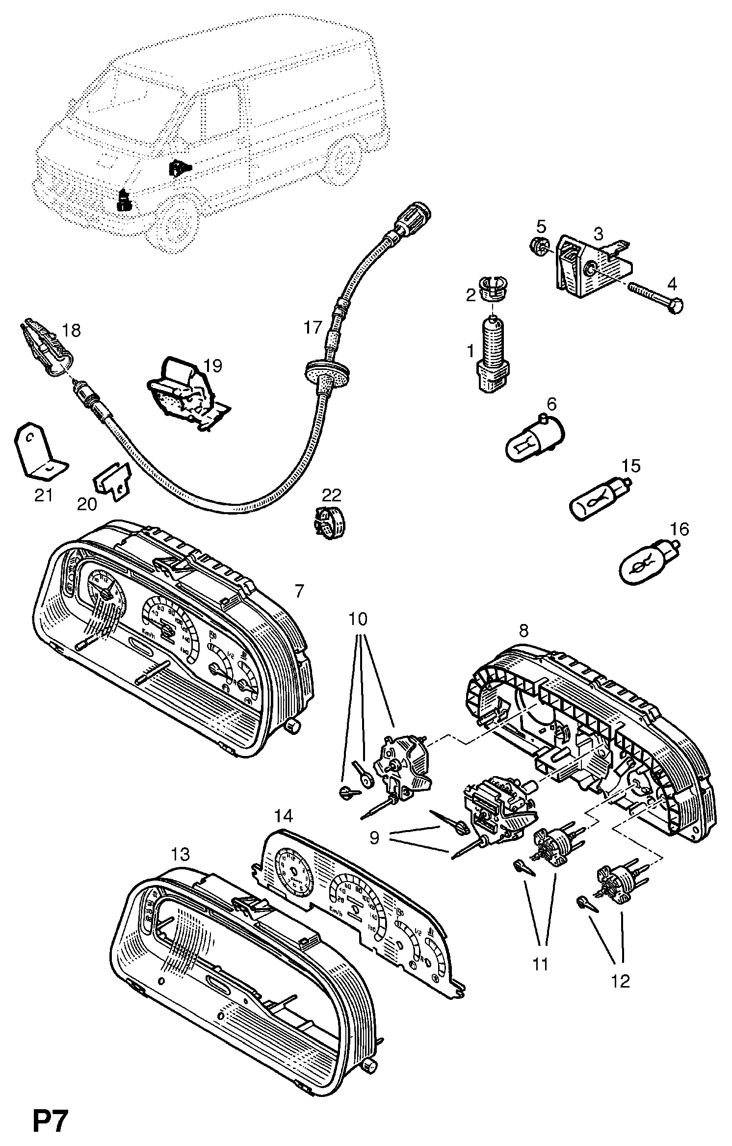 Opel 44 05 731 - Prekidač kočnog svjetla parts5.com