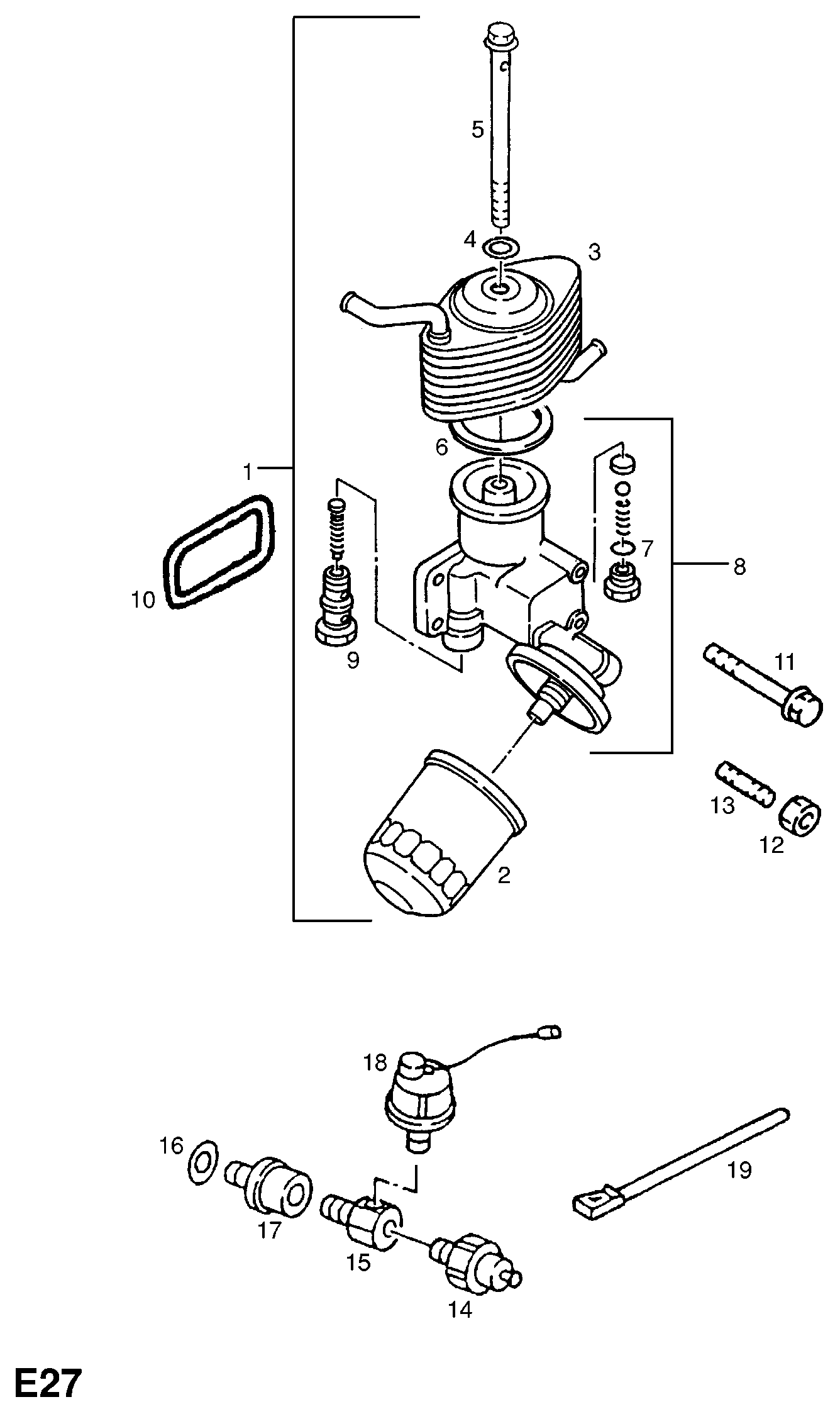 ISUZU 650390 - Filtru ulei parts5.com