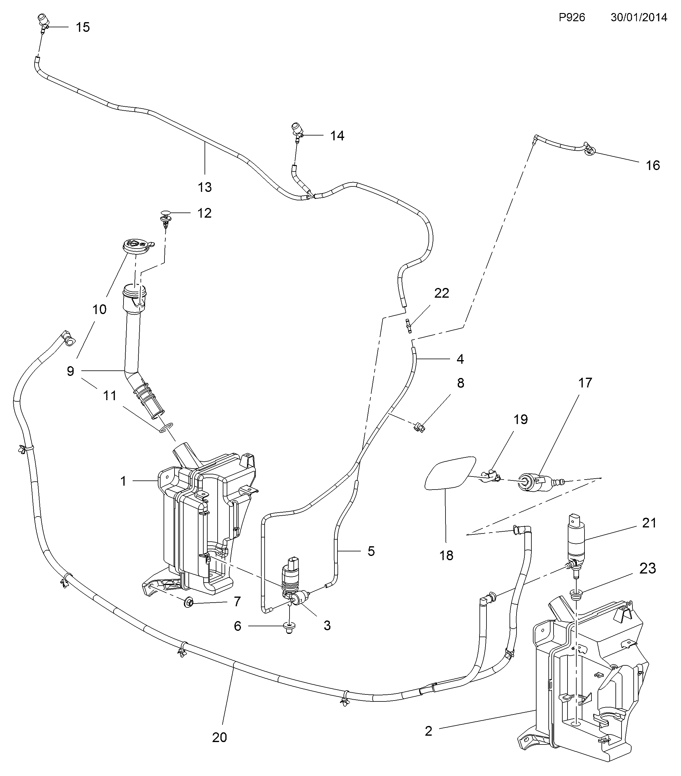 Opel 4811301 - Expanding Rivet parts5.com