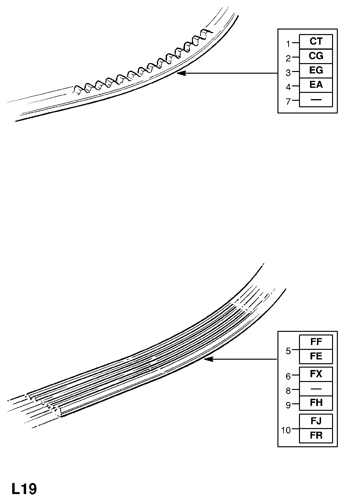 Opel 1854710 - V-Belt parts5.com