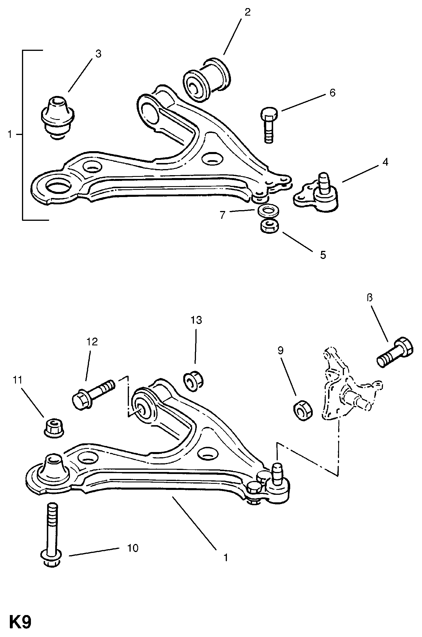 PEUGEOT 3521.34 - Track Control Arm parts5.com