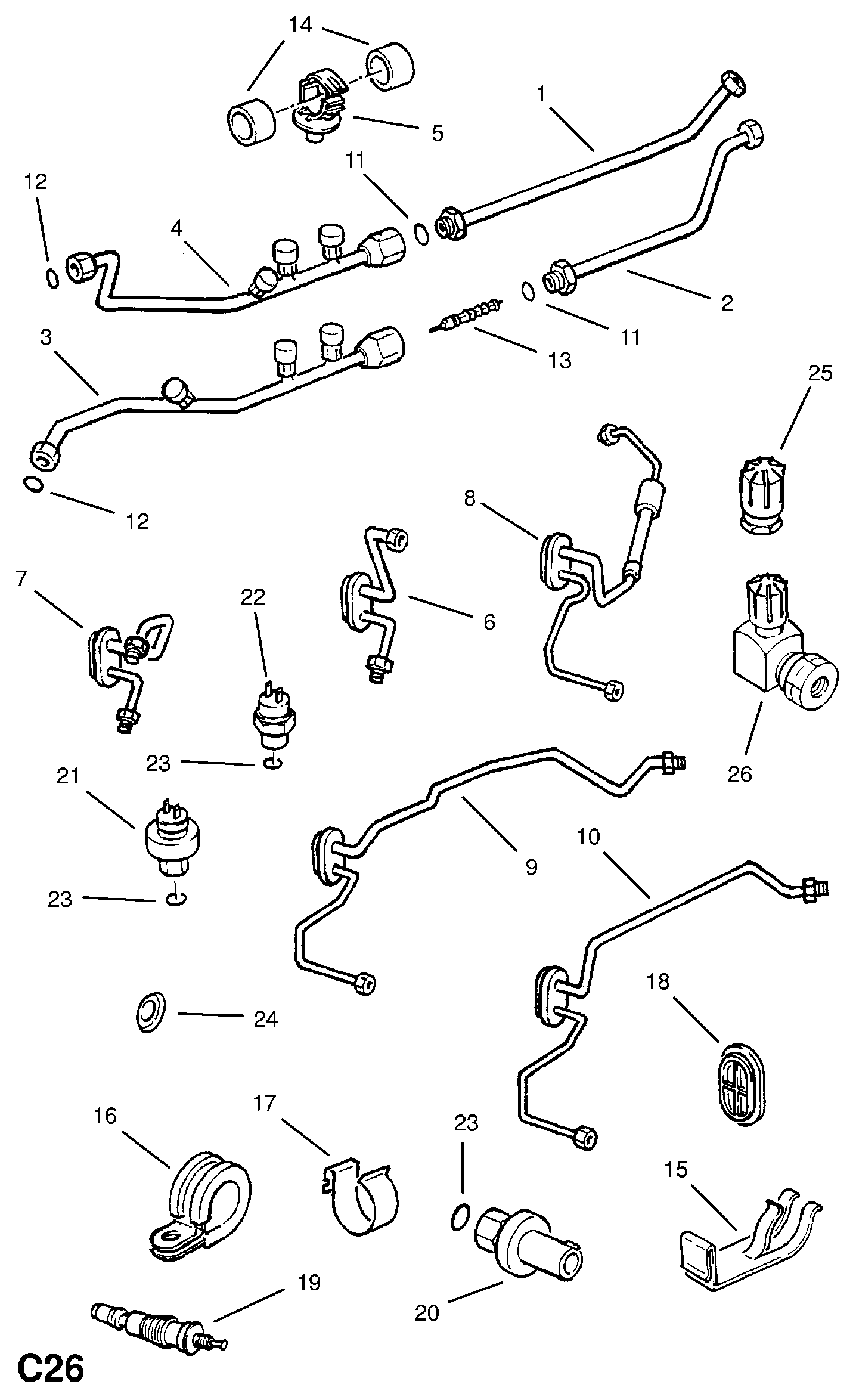 Opel 1850702 - Tesnilni obroc, cep za izpust olja parts5.com