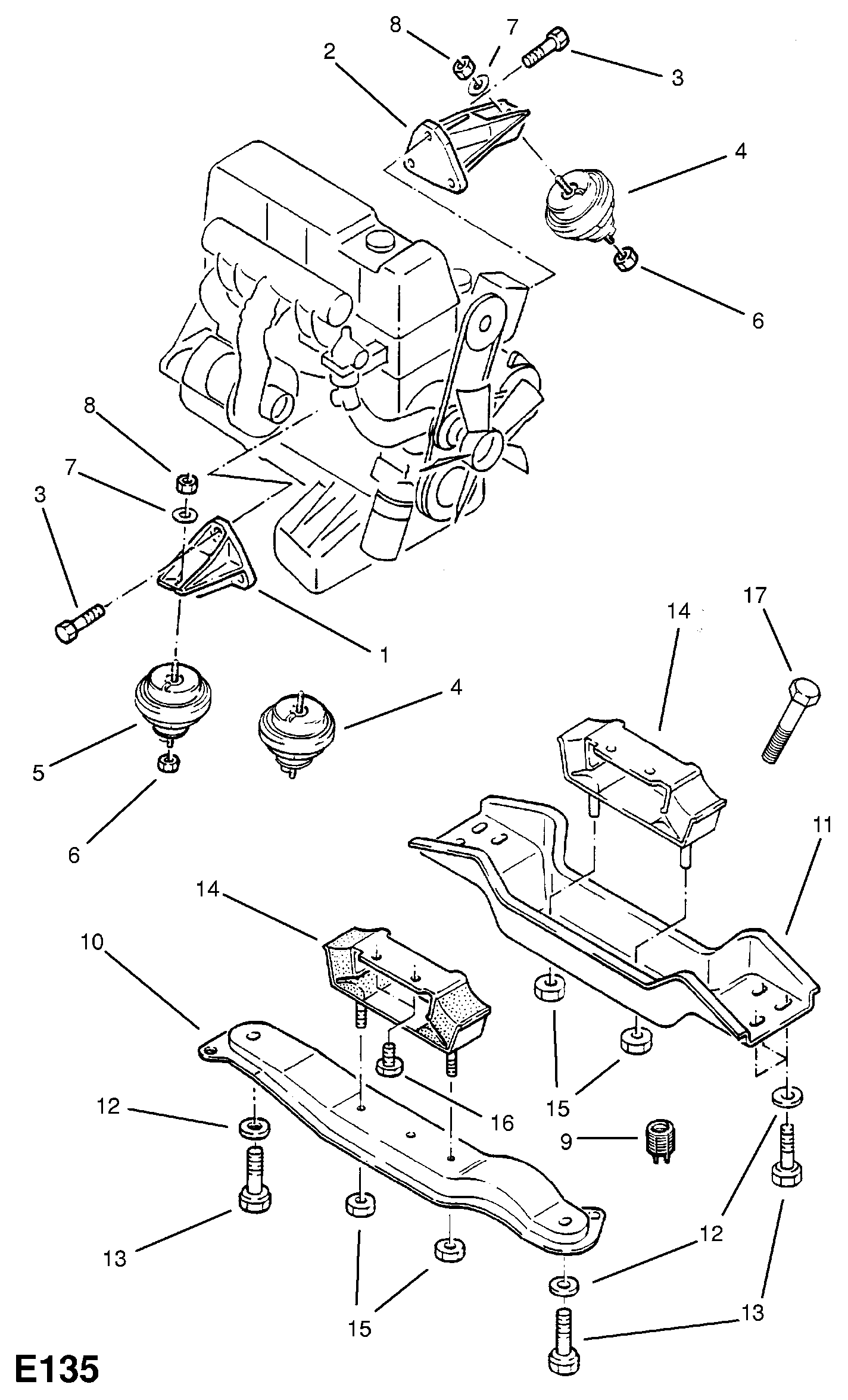 Opel 20 64 344 - Matica parts5.com