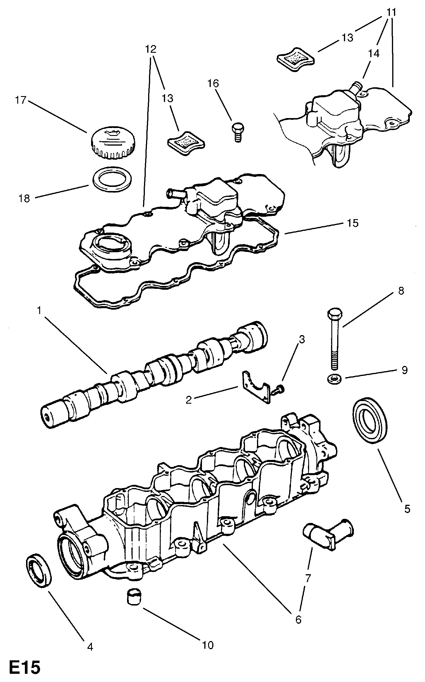 Opel 6 50 459 - Uszczelka, korek wlewu oleju parts5.com