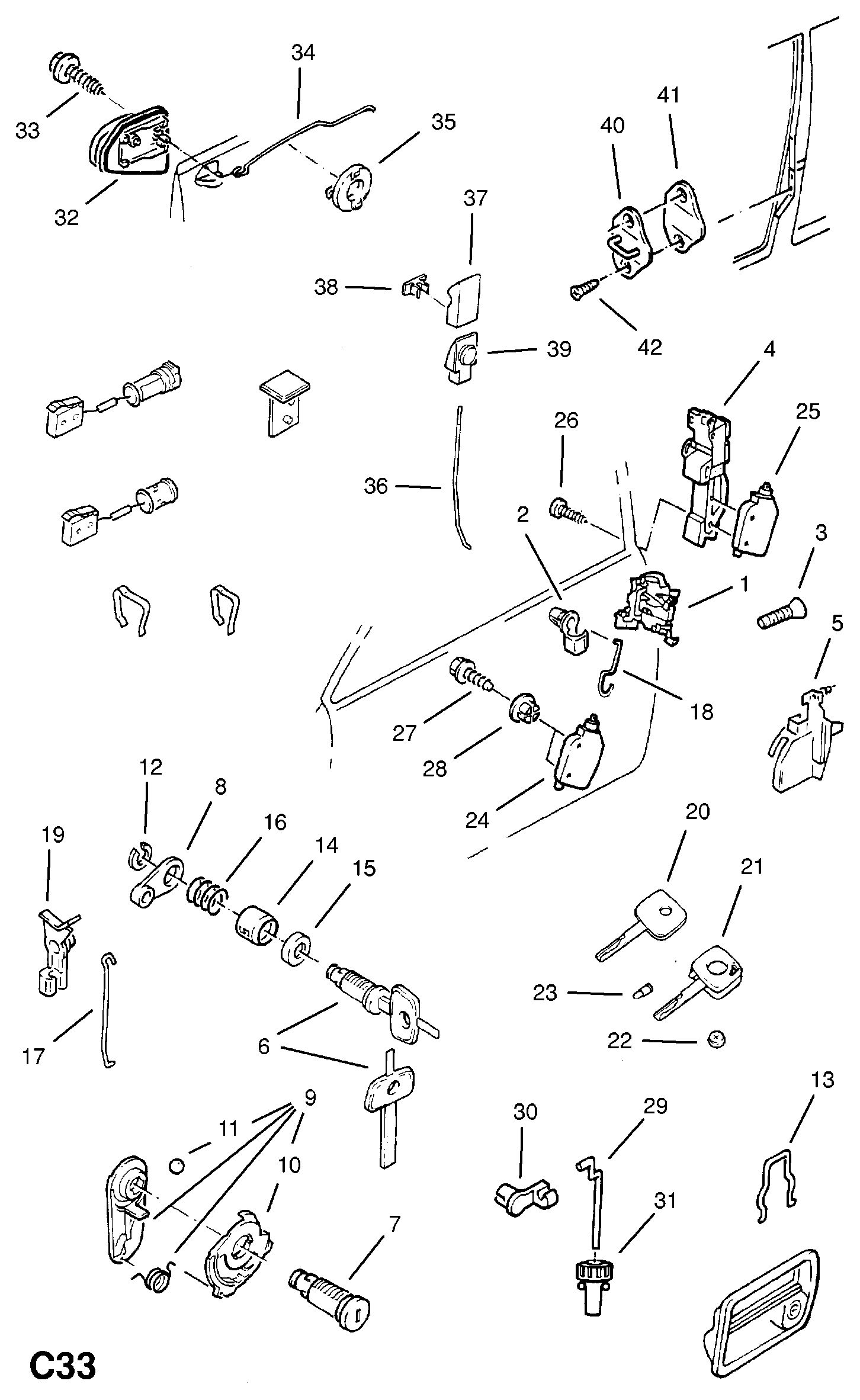 PEUGEOT (DF-PSA) 1338 84 - Датчик, температура охлаждающей жидкости parts5.com