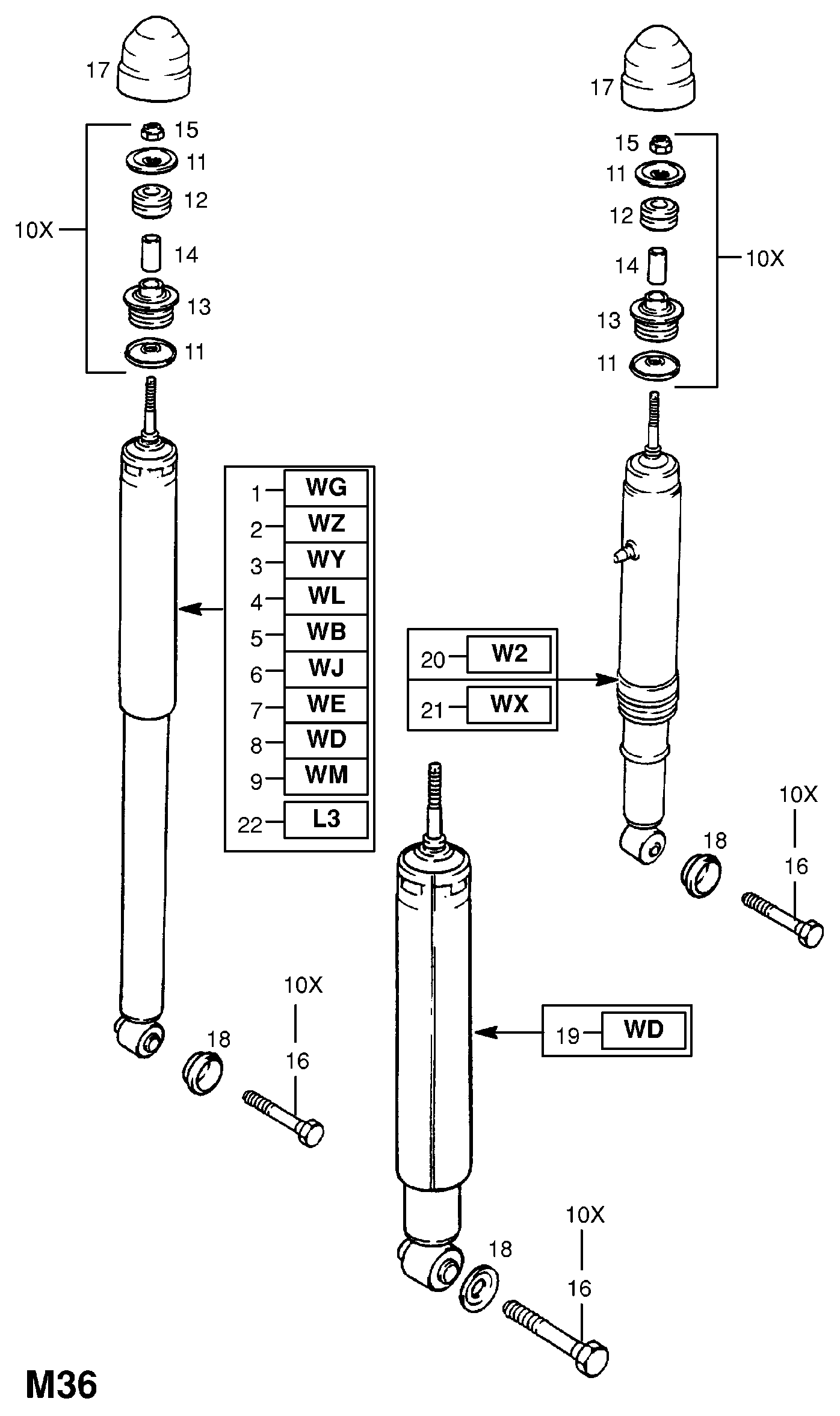 Opel 436275 - Amort parts5.com