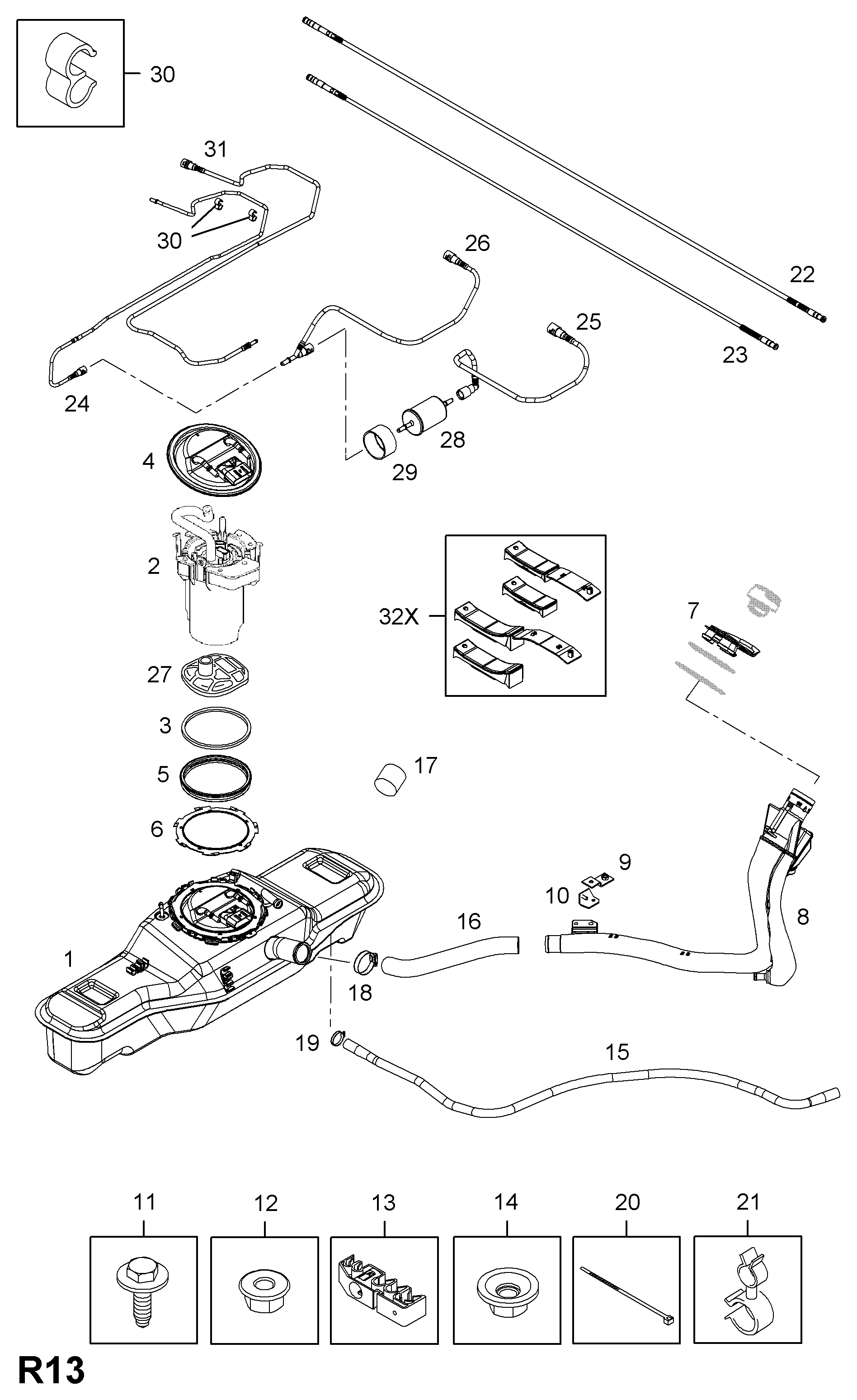 Opel 8 16 007 - Fuel Pump parts5.com