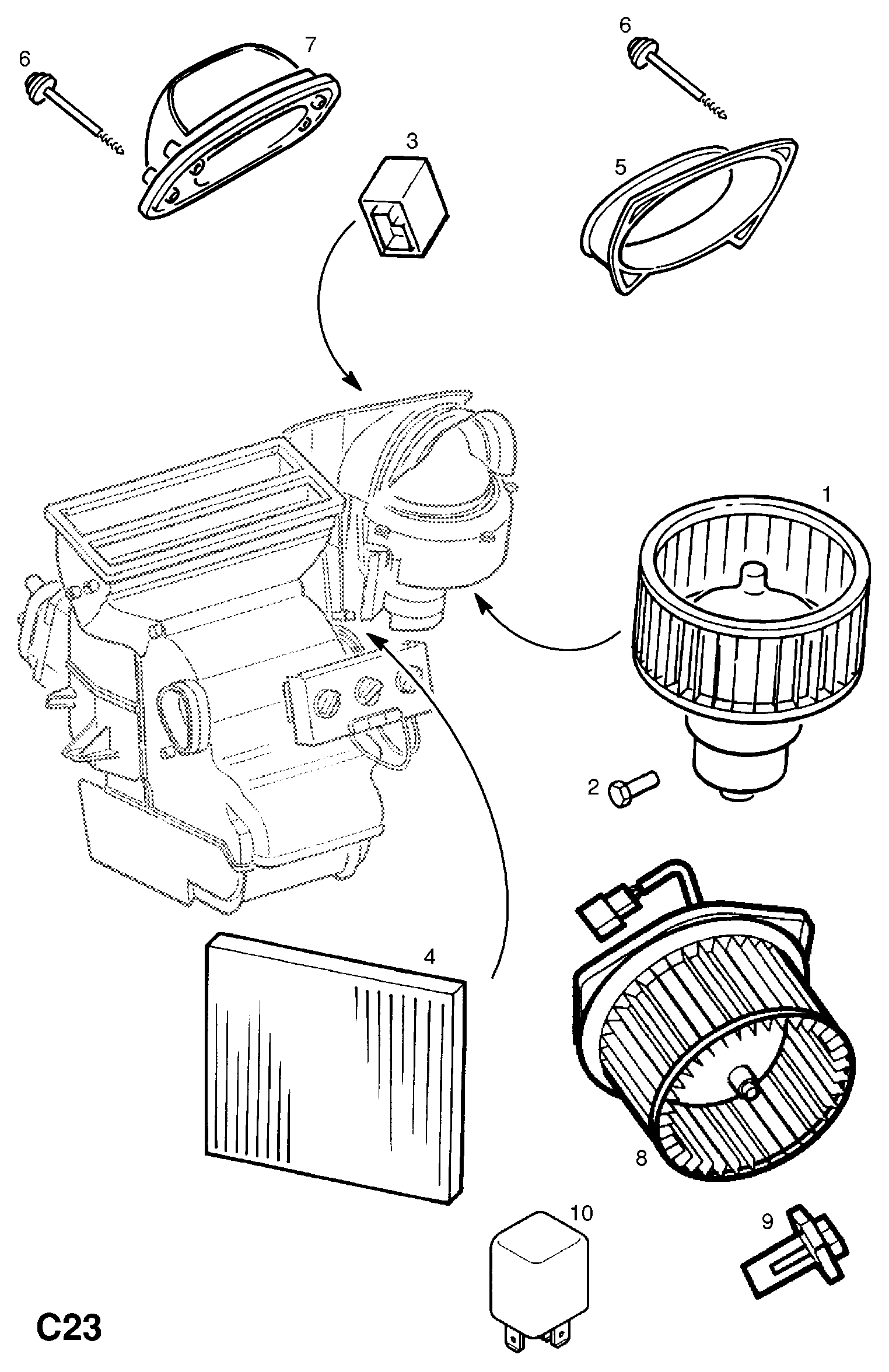 OM 1808612 - Filter, zrak notranjega prostora parts5.com