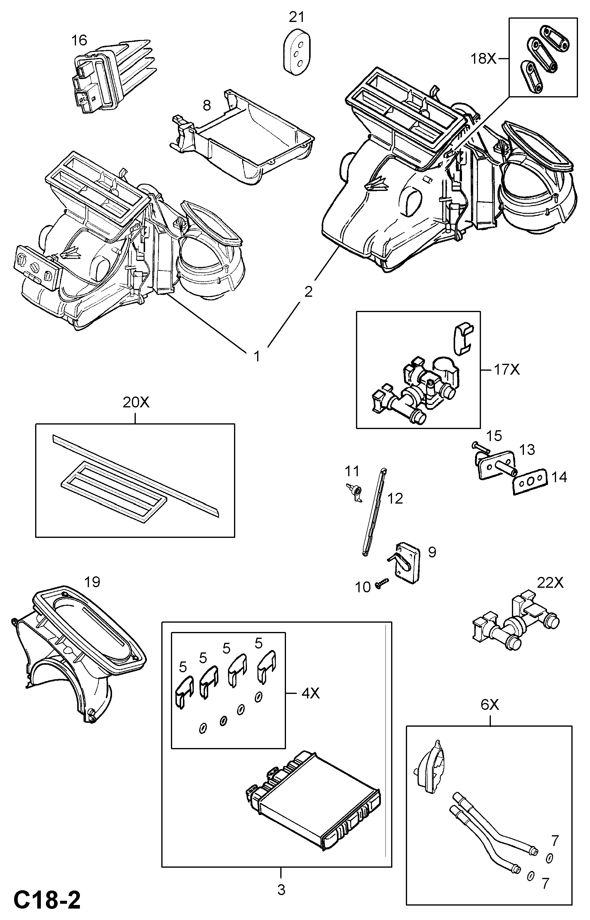 Opel 18 08 441 - Otpornik, ventilator kabine / unutrašnjeg prostora parts5.com