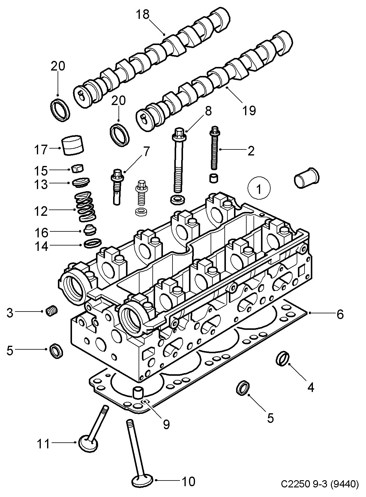 Opel 90529533 - Supap emniyet kaması parts5.com