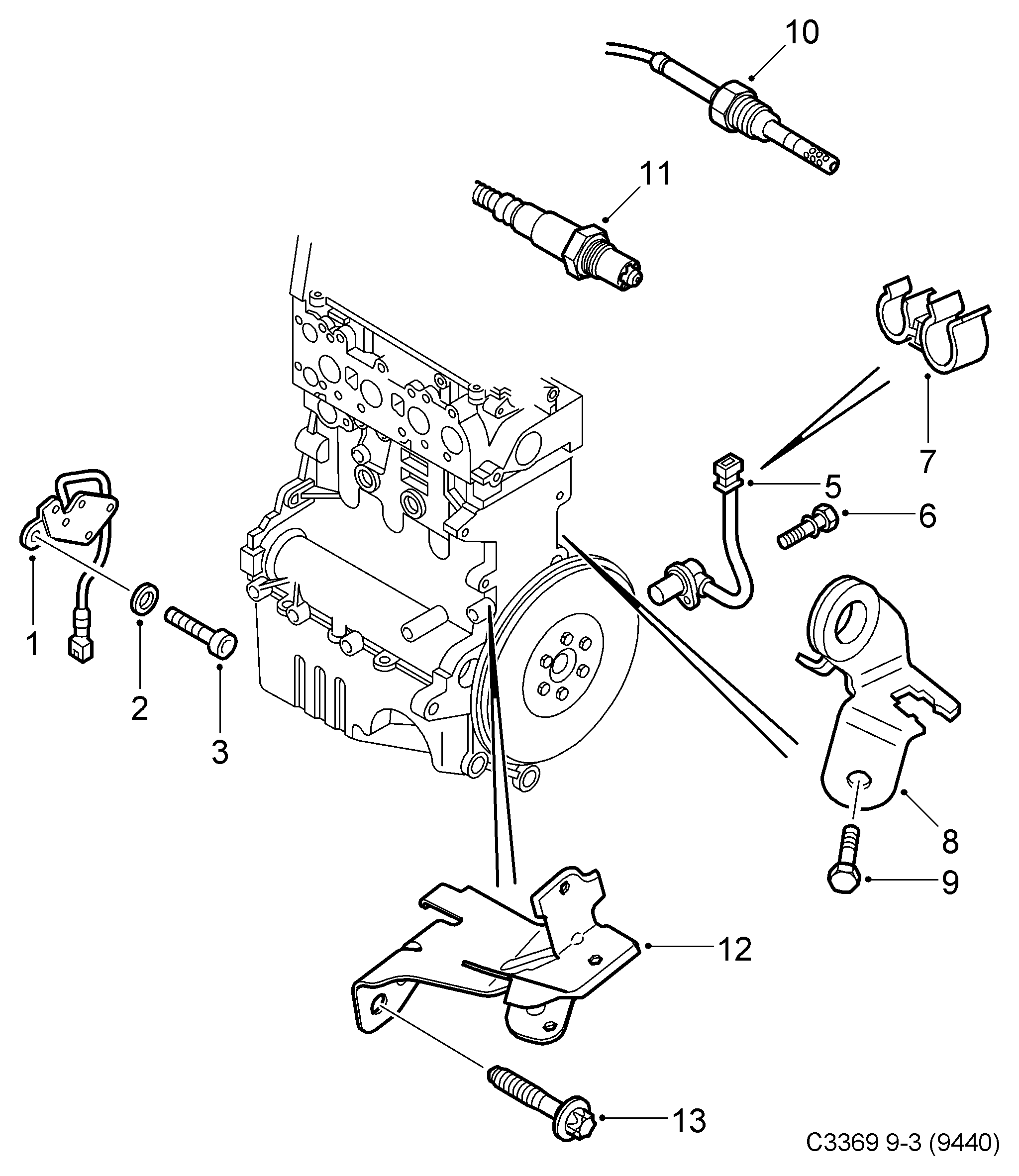 Opel 93179226 - Lambda Sensor parts5.com