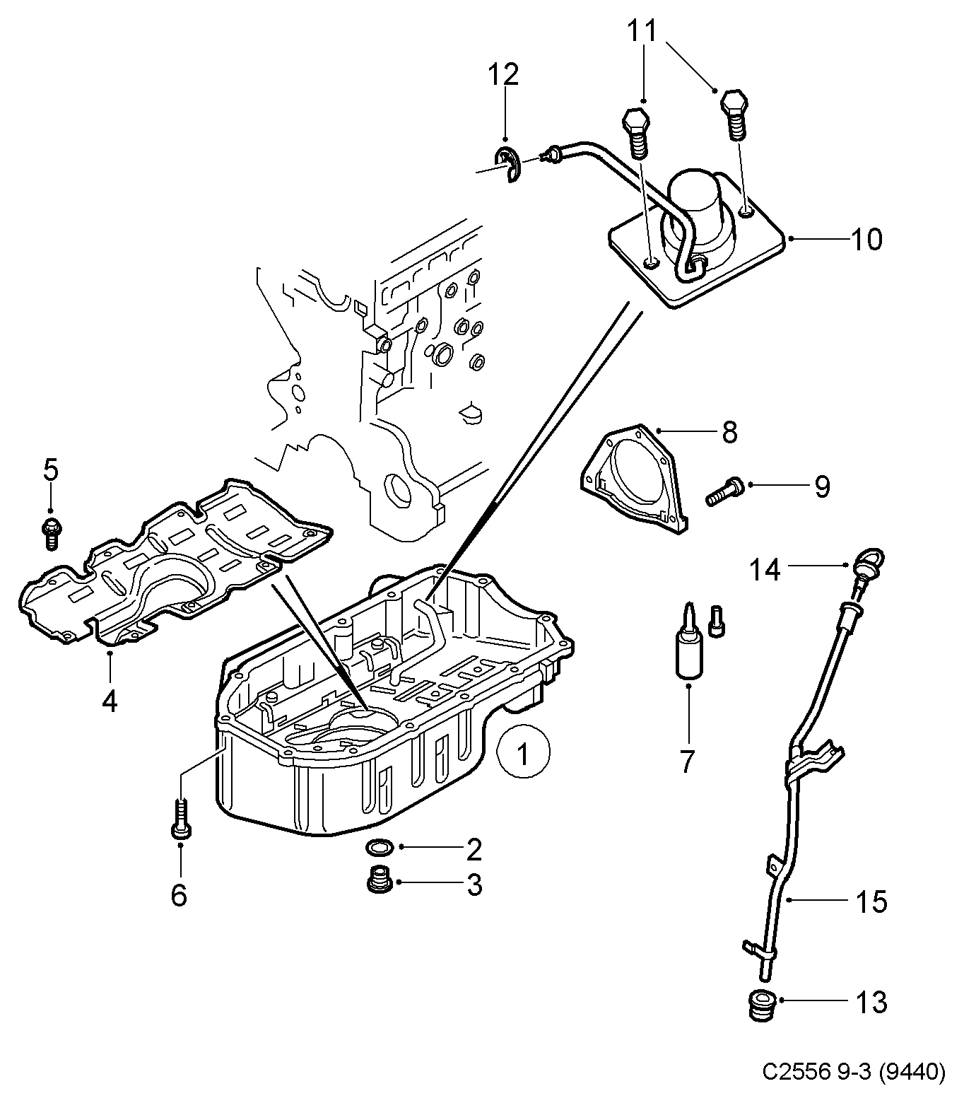 MG 93183670 - Уплътнителен пръстен, пробка за източване на маслото parts5.com