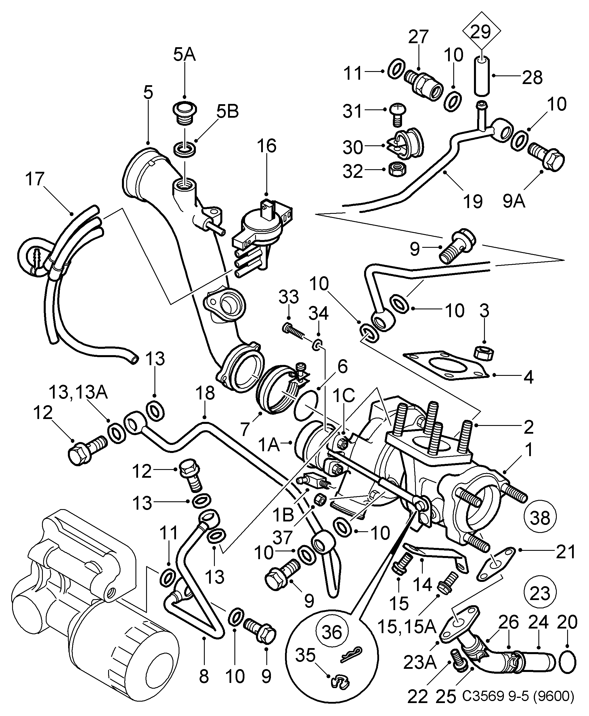 Opel 11 066 422 - Στεγανοποιητικός δακτύλιος, τάπα εκκένωσης λαδιού parts5.com