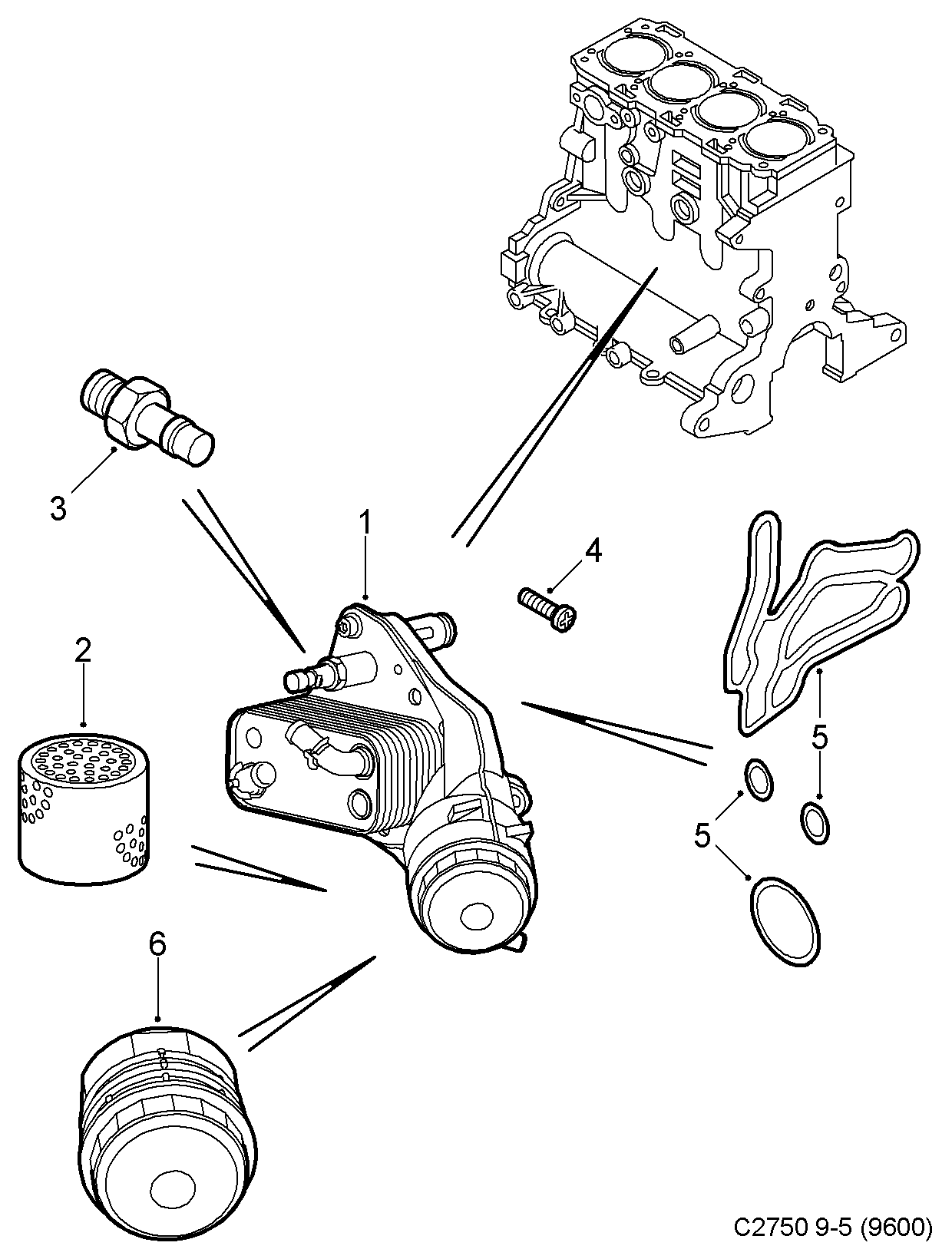 Opel 93183412 - Filtru ulei parts5.com