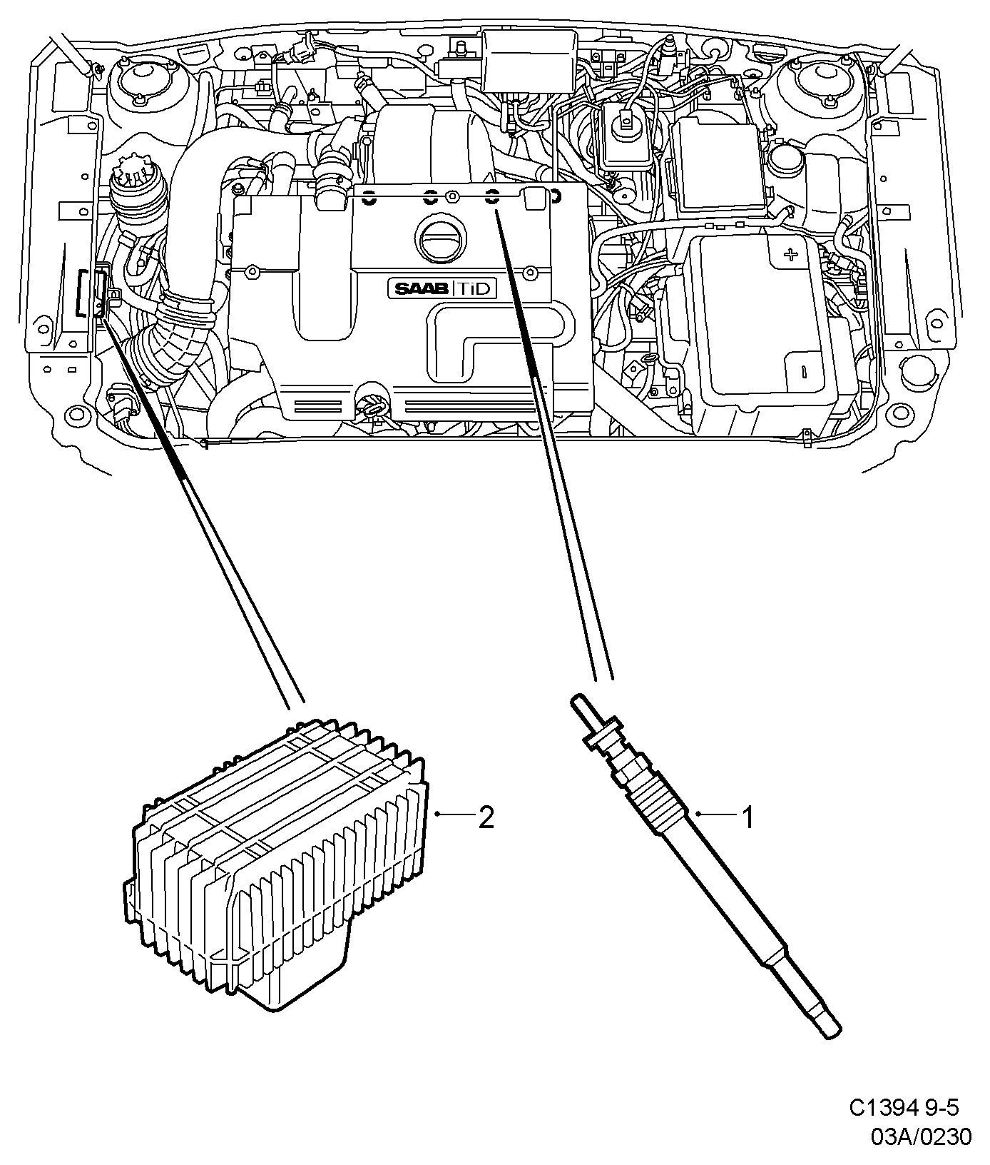 Vauxhall 93197244 - Bougie de préchauffage parts5.com